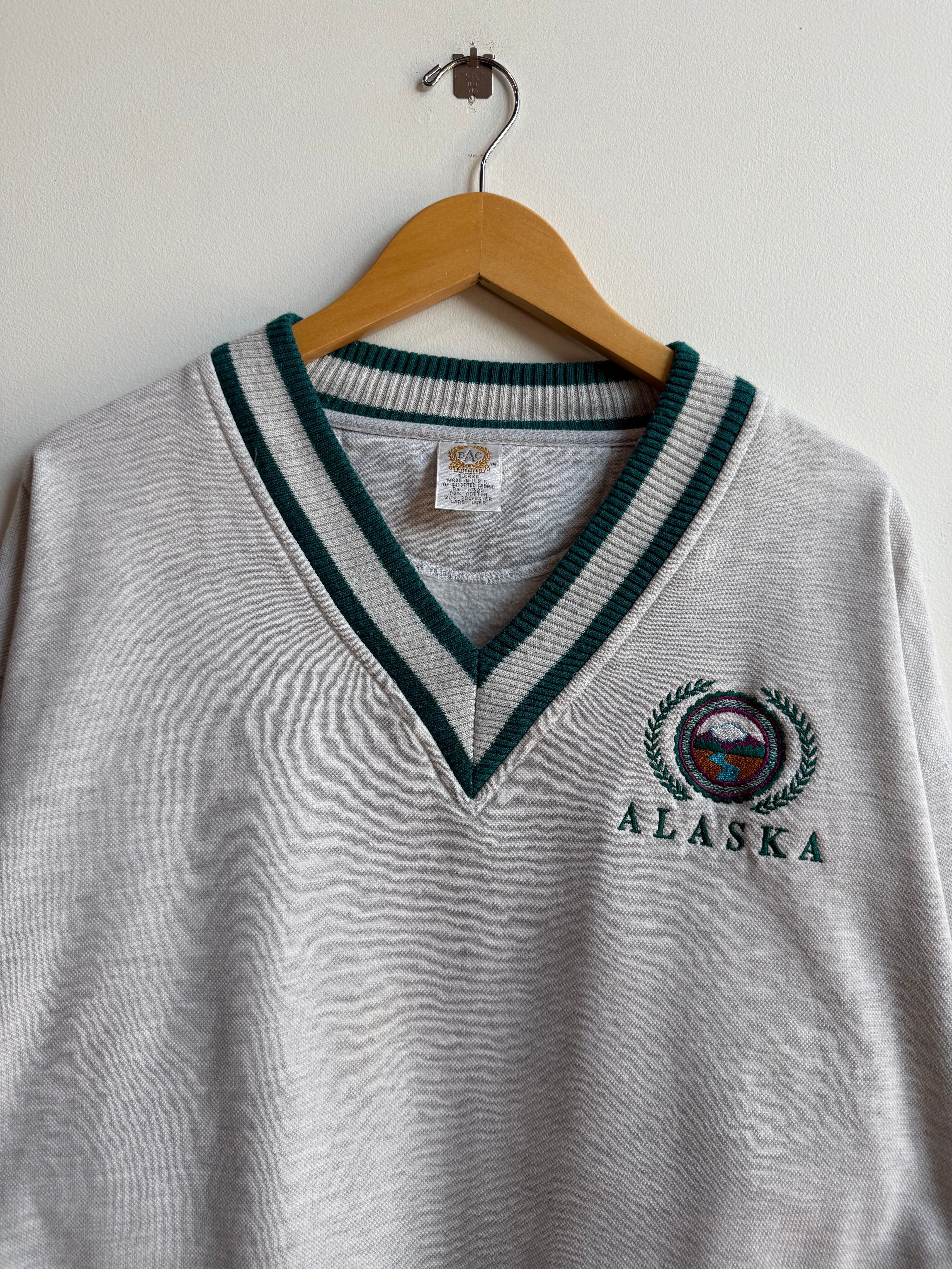 (L) Alaska Embroidered Crew