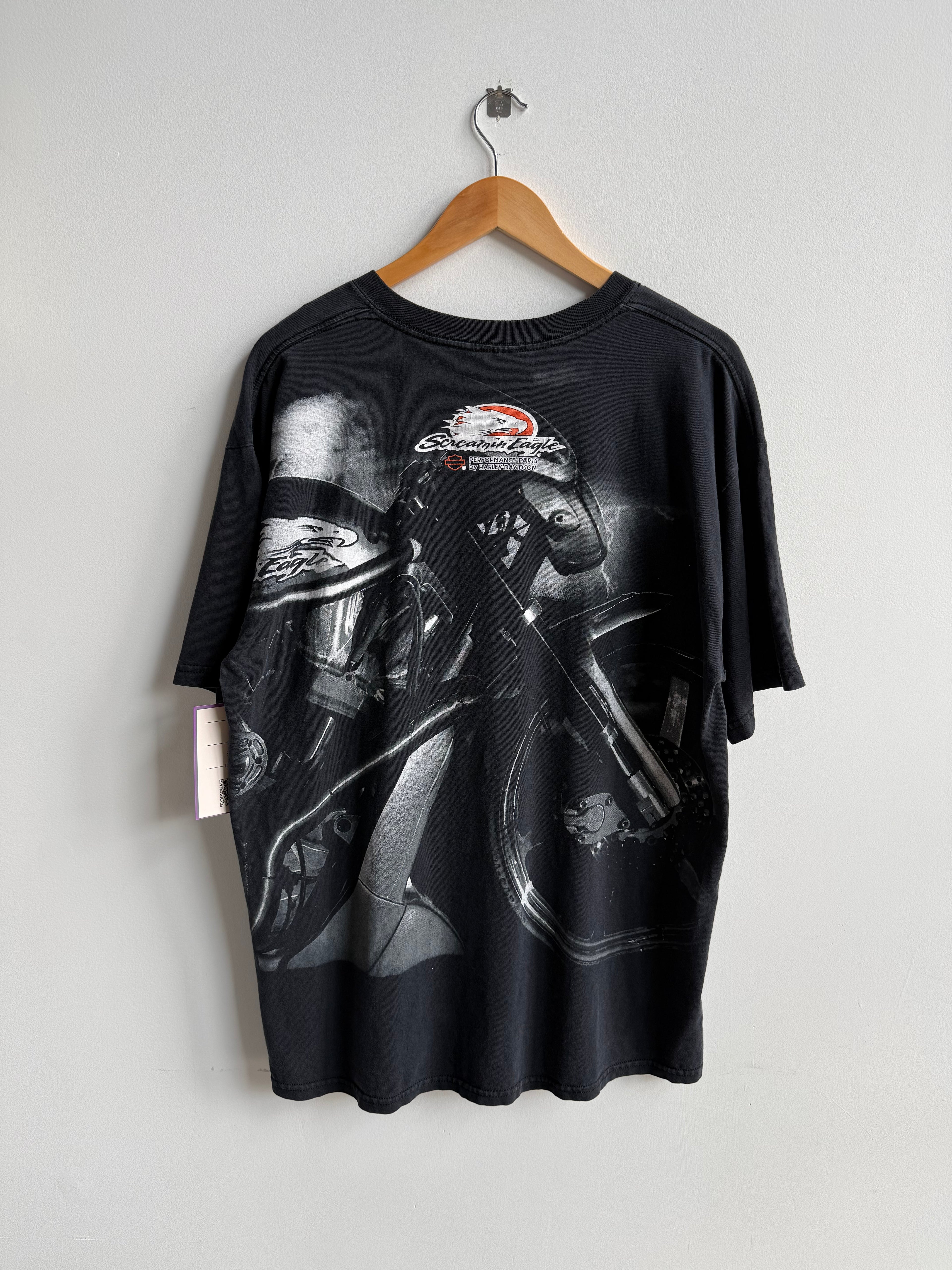 (XL) Harley Davidson All Over Print Tee