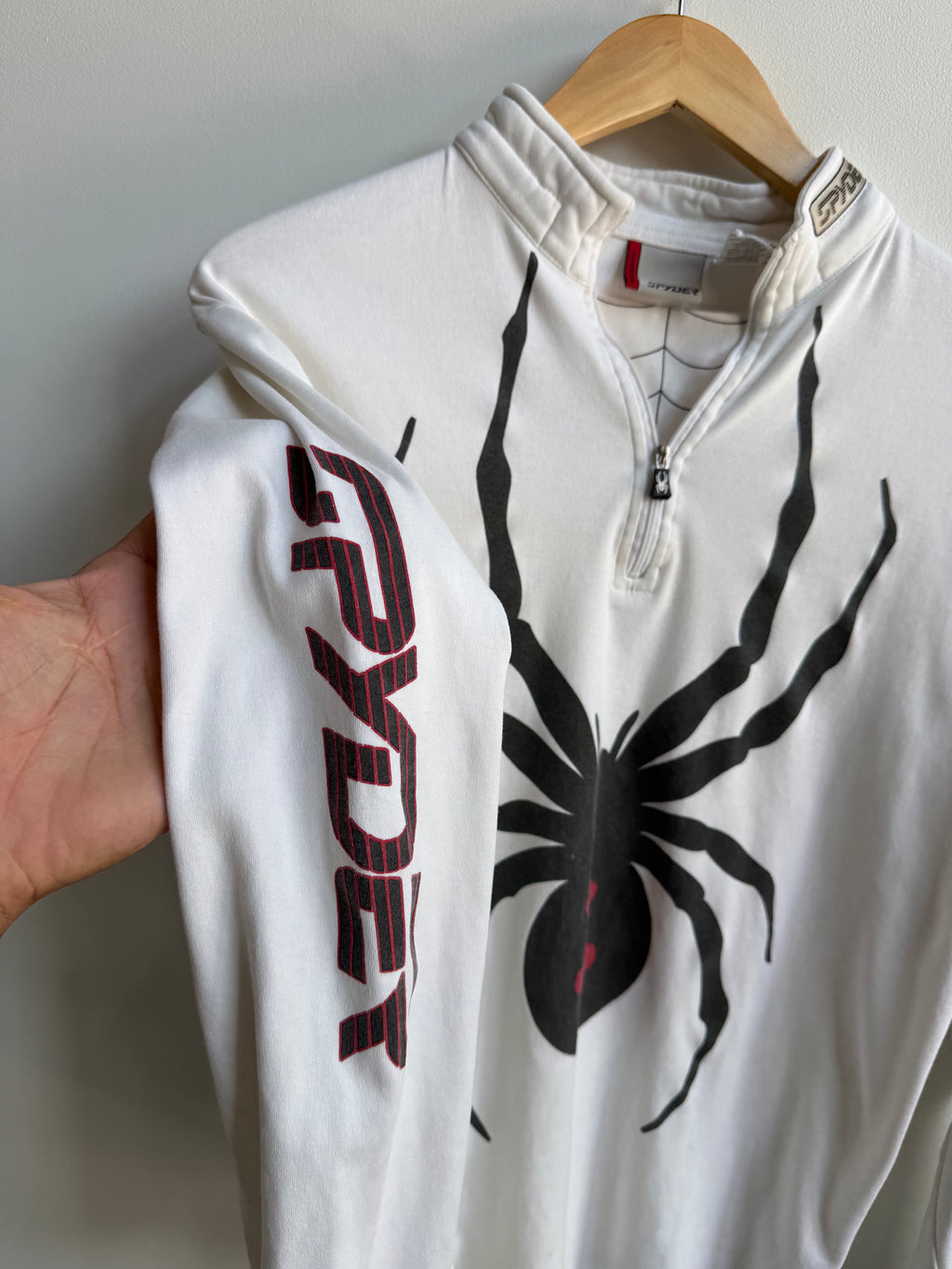 (M) Spyder Quarter Zip