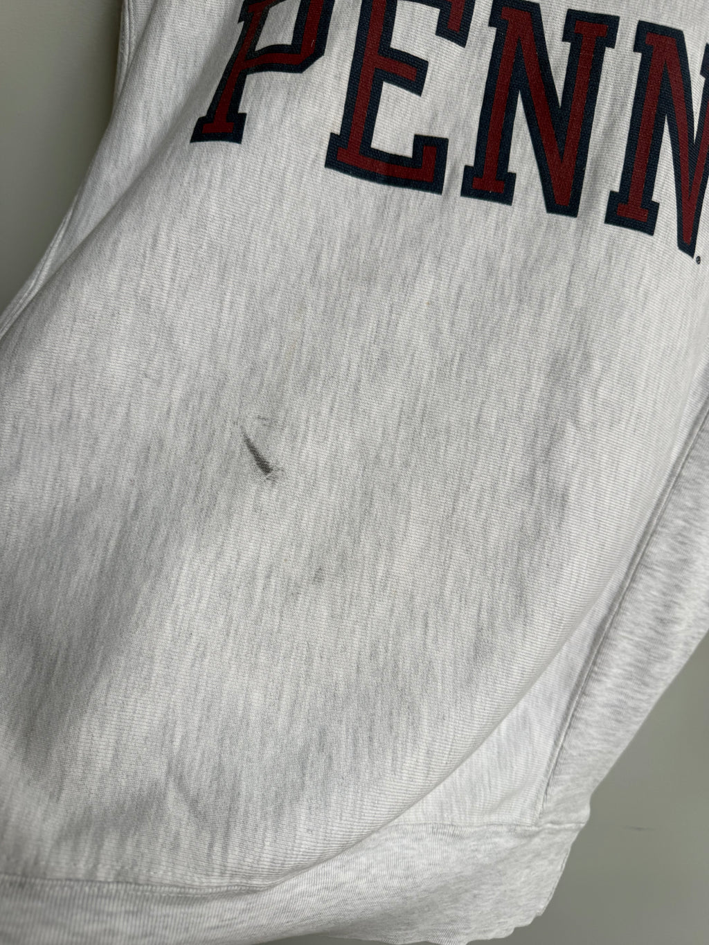 (S) Penn University Reverse Weave Crew