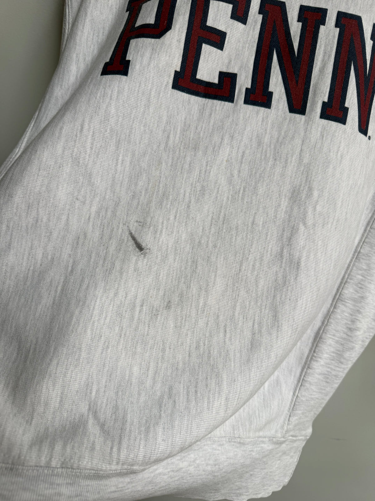(S) Penn University Reverse Weave Crew