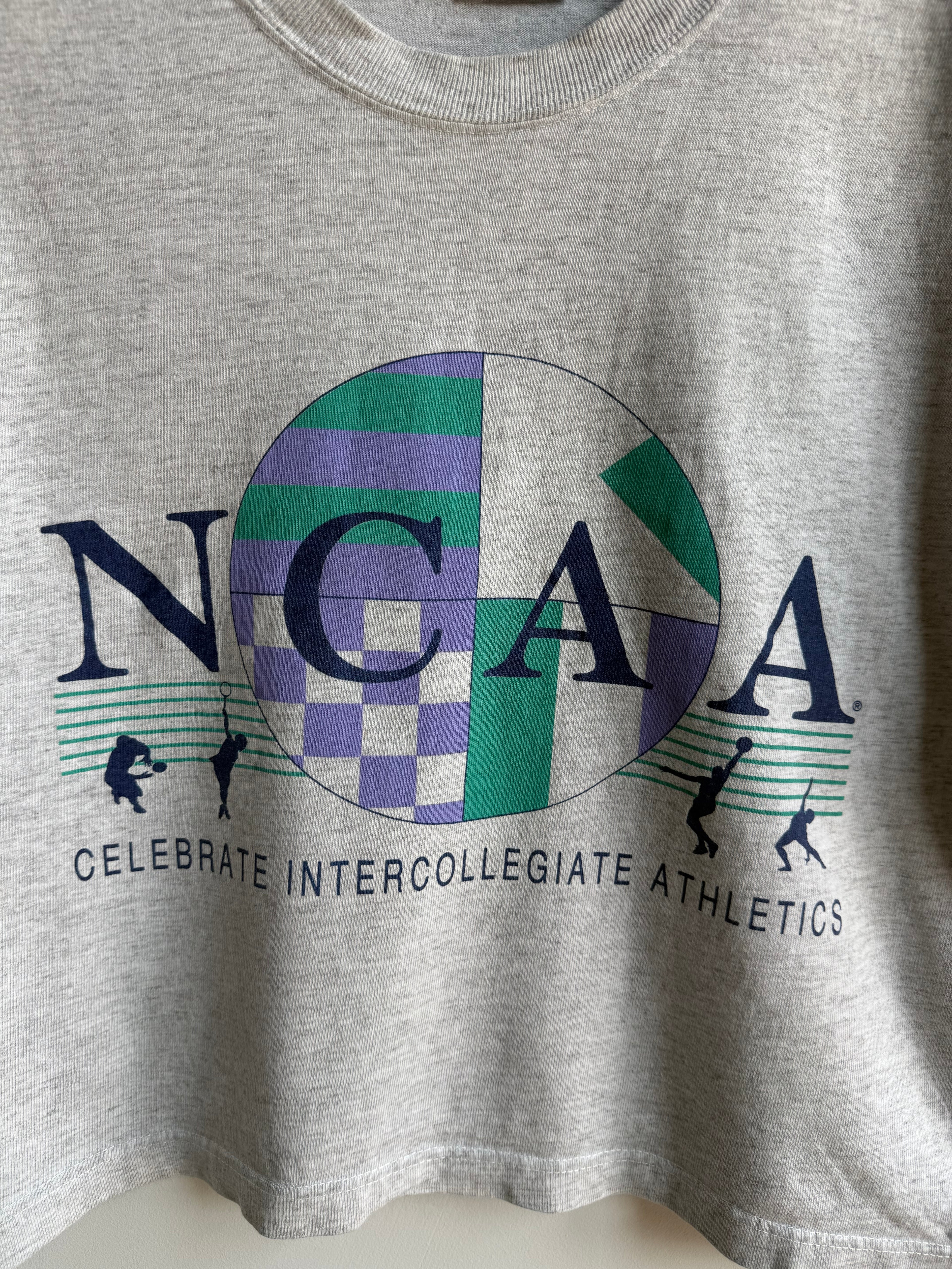(M) NCAA Crop Tee