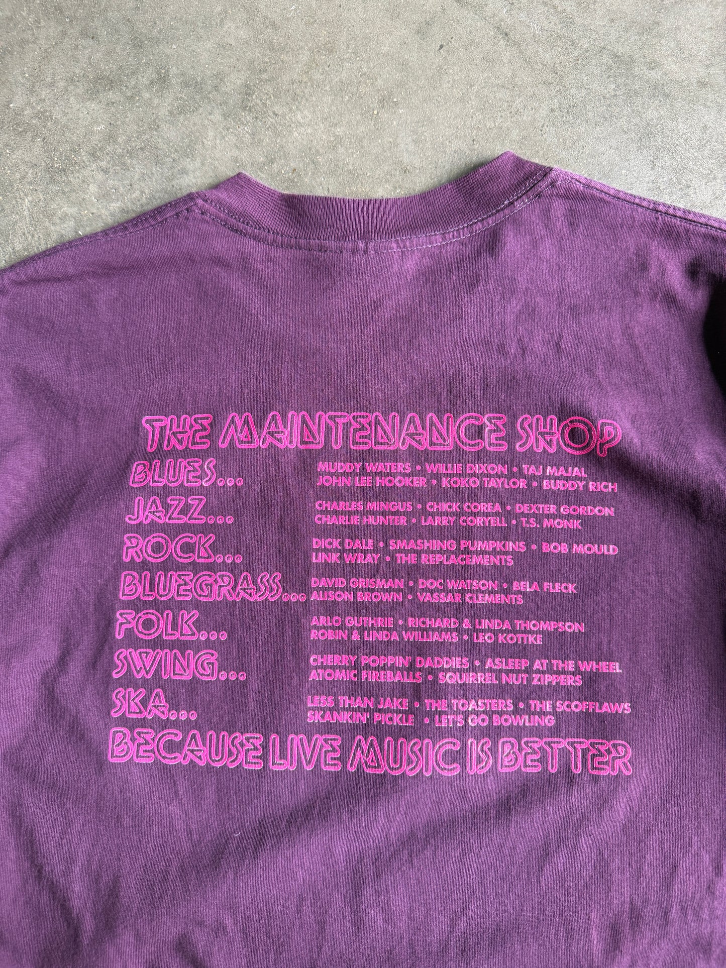 (L) The Maintenance Shop Tee