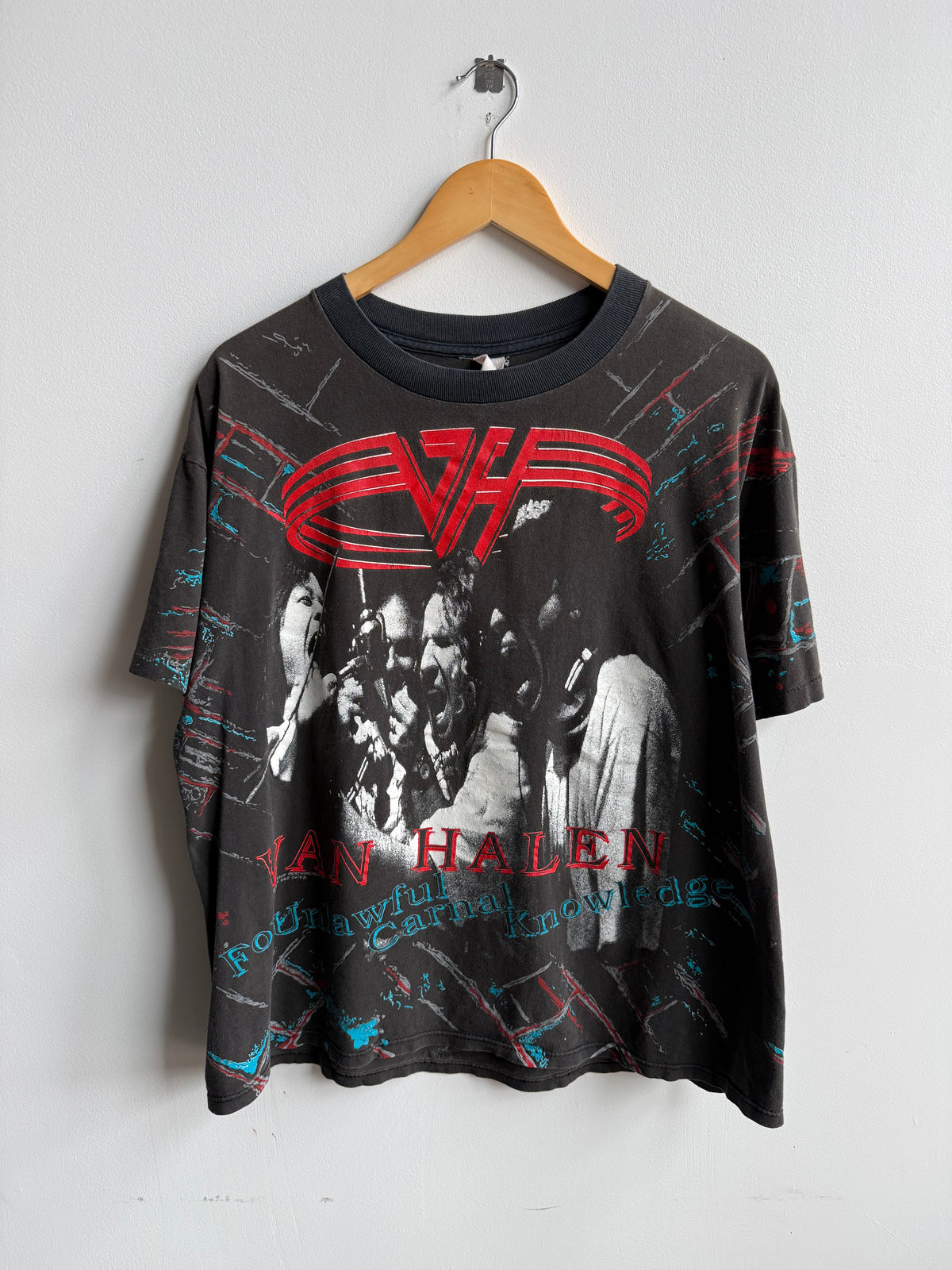 (L) Van Halen All Over Print Band Tee