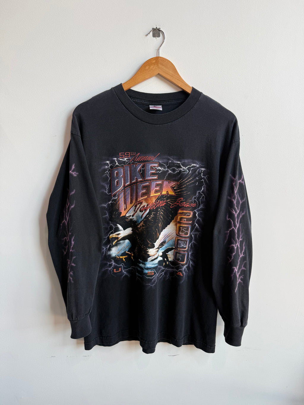 (L) 2000 Bike Week Tee