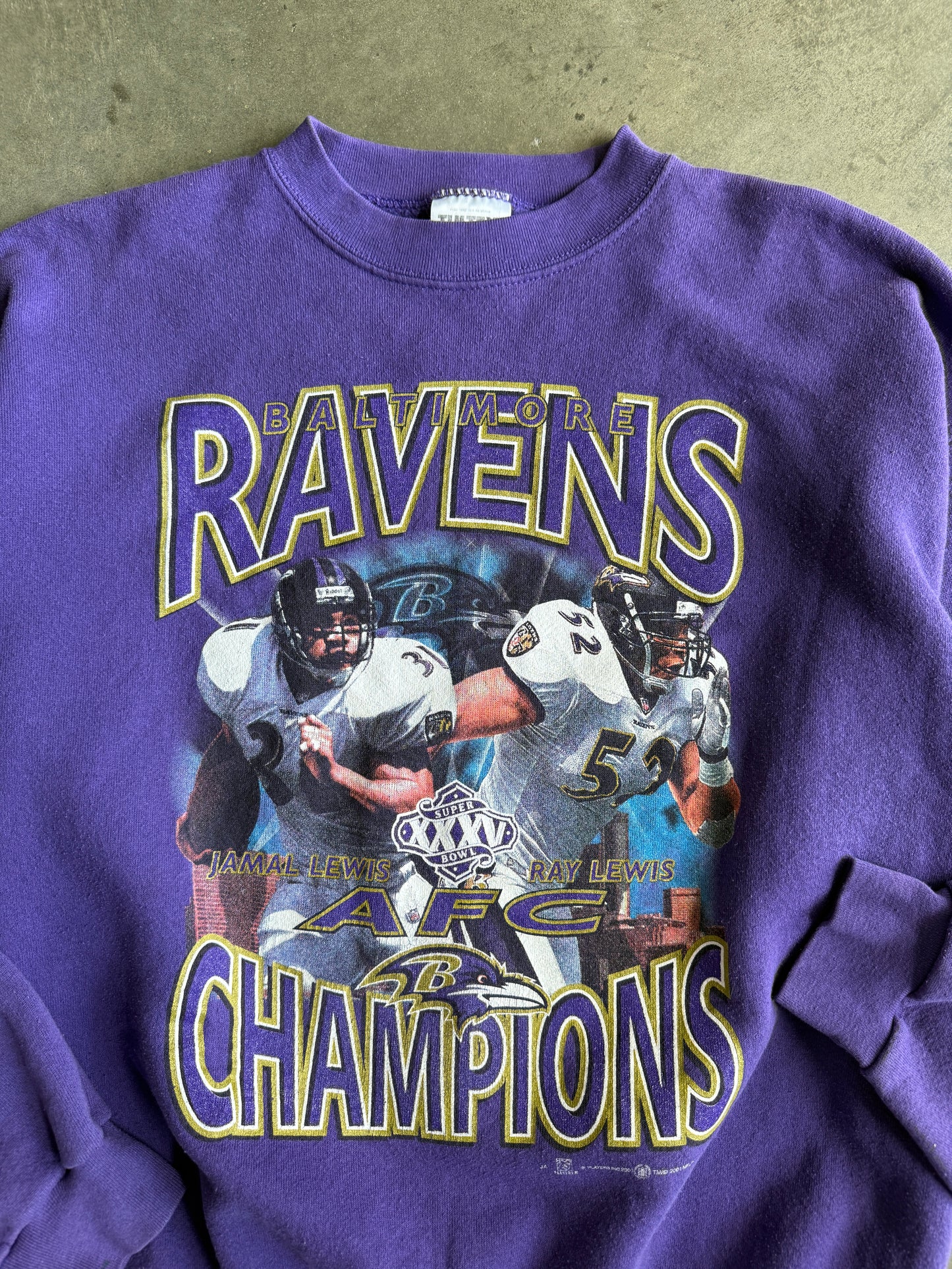 (XL) Baltimore Ravens Champs Crew