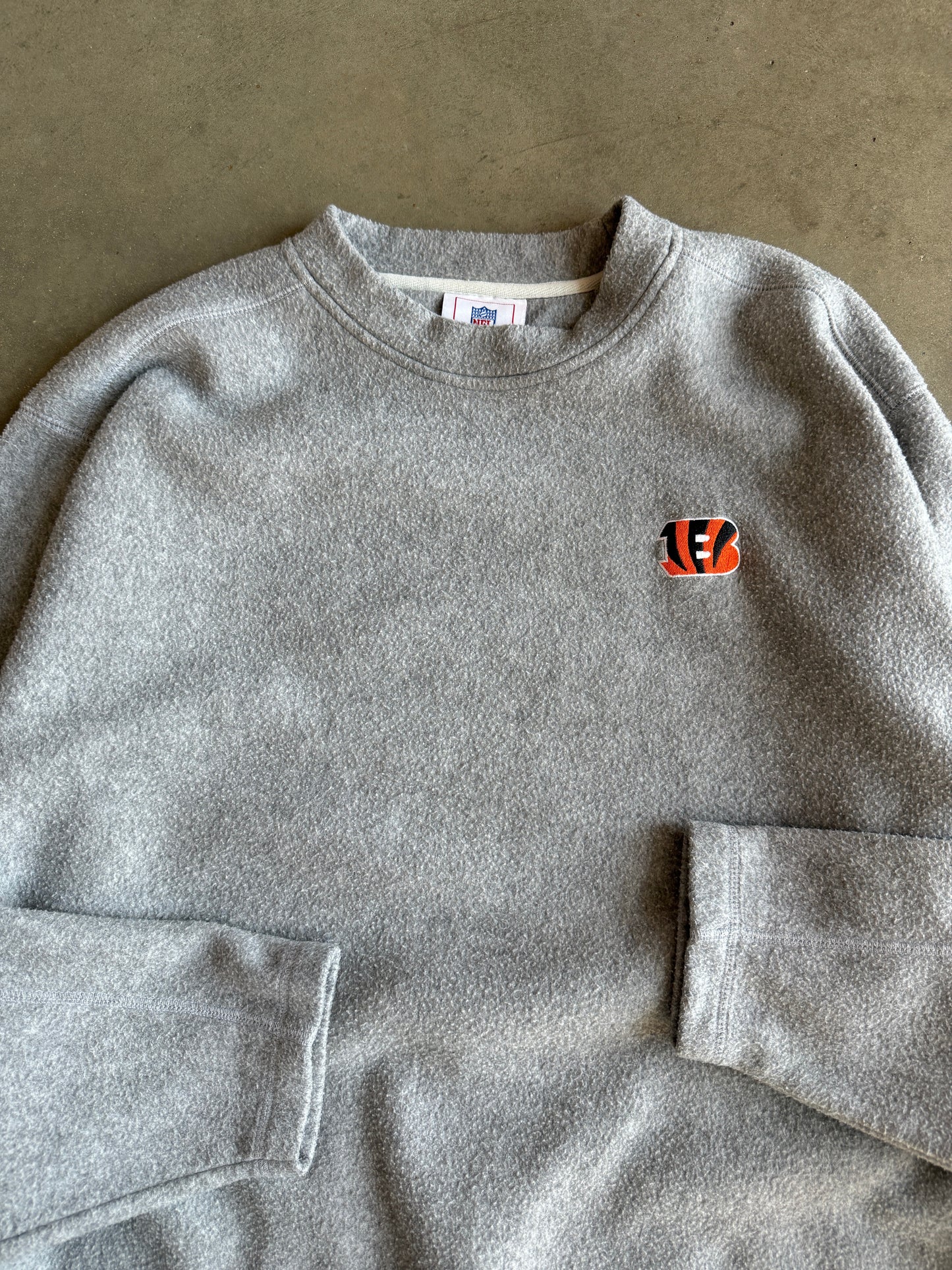 (XL) Cincinnati Bengals Small Logo Crew
