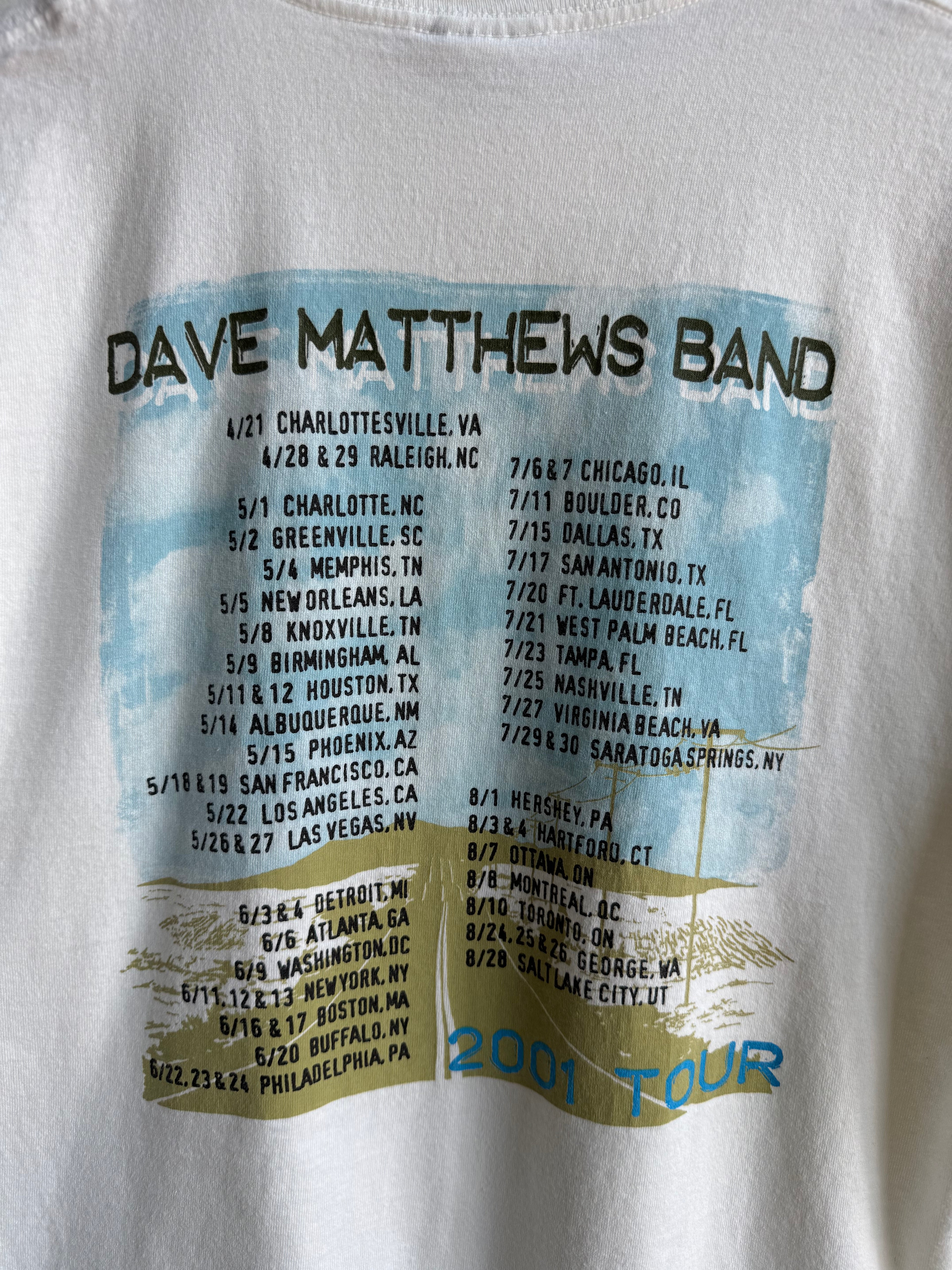 (M) Dave Matthews Band Tee