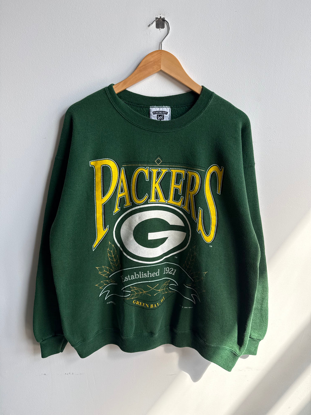 (XL) Green Bay Packers Lee Crew