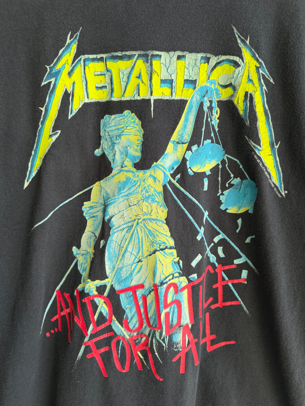 (XL) Metallica And Justice For All Tee