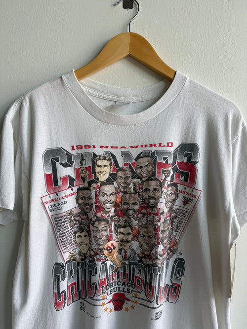 (L) 1991 Chicago Bulls Champs Tee