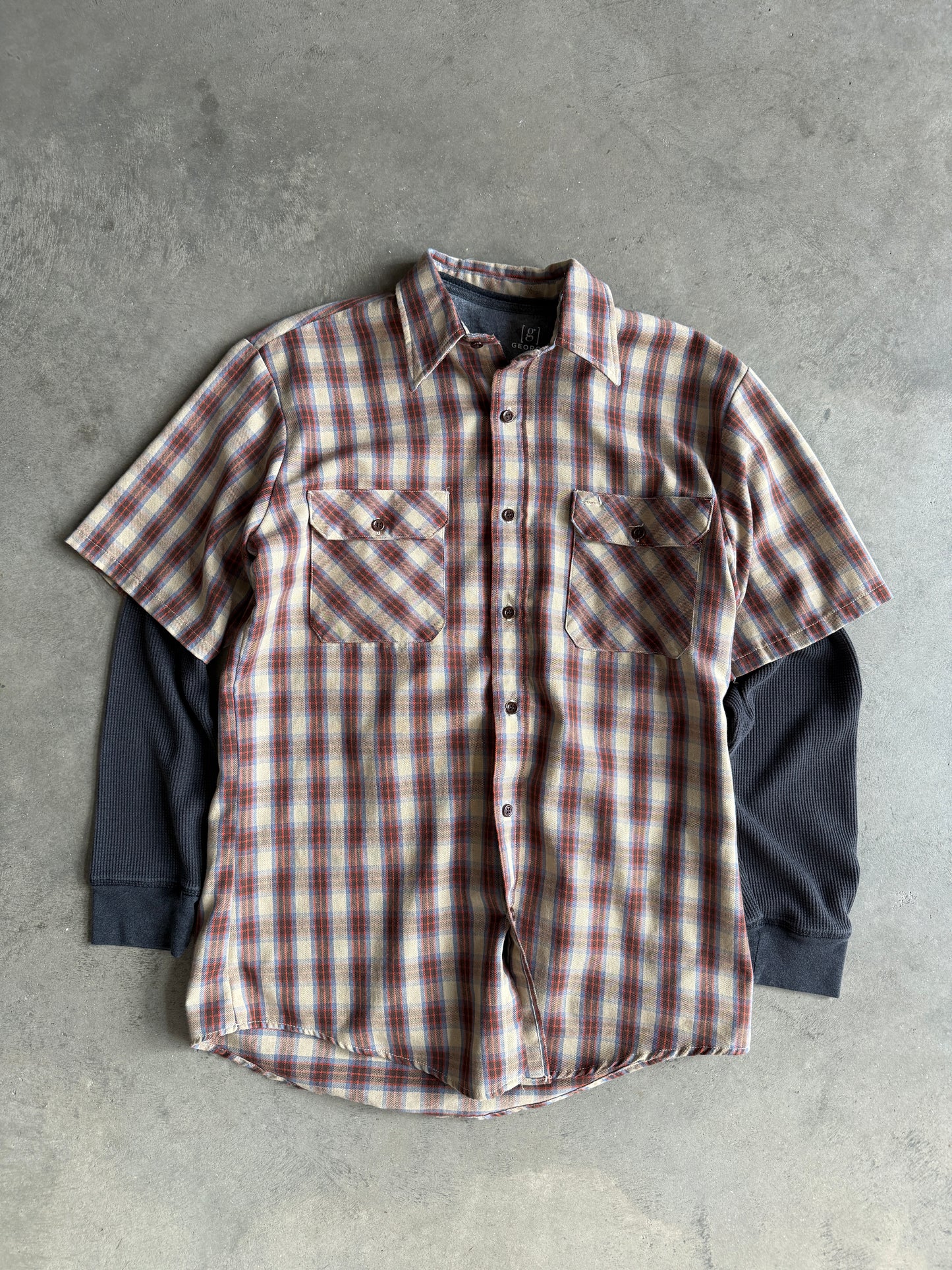 (L) Button Up Work Shirt