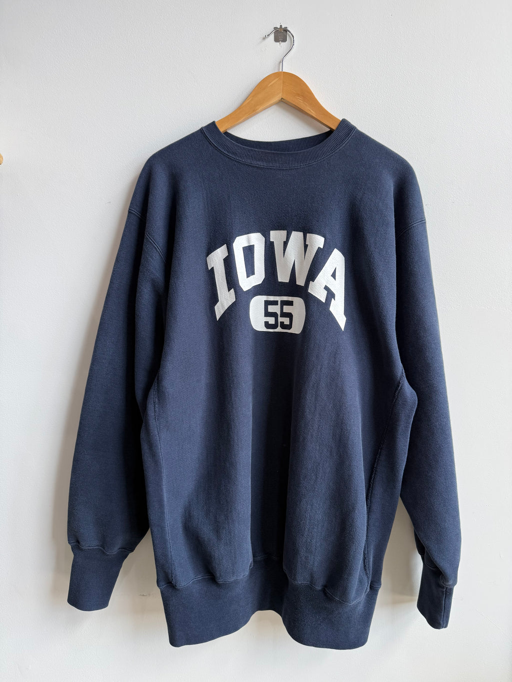 (XXL) Iowa Reverse Weave Crew