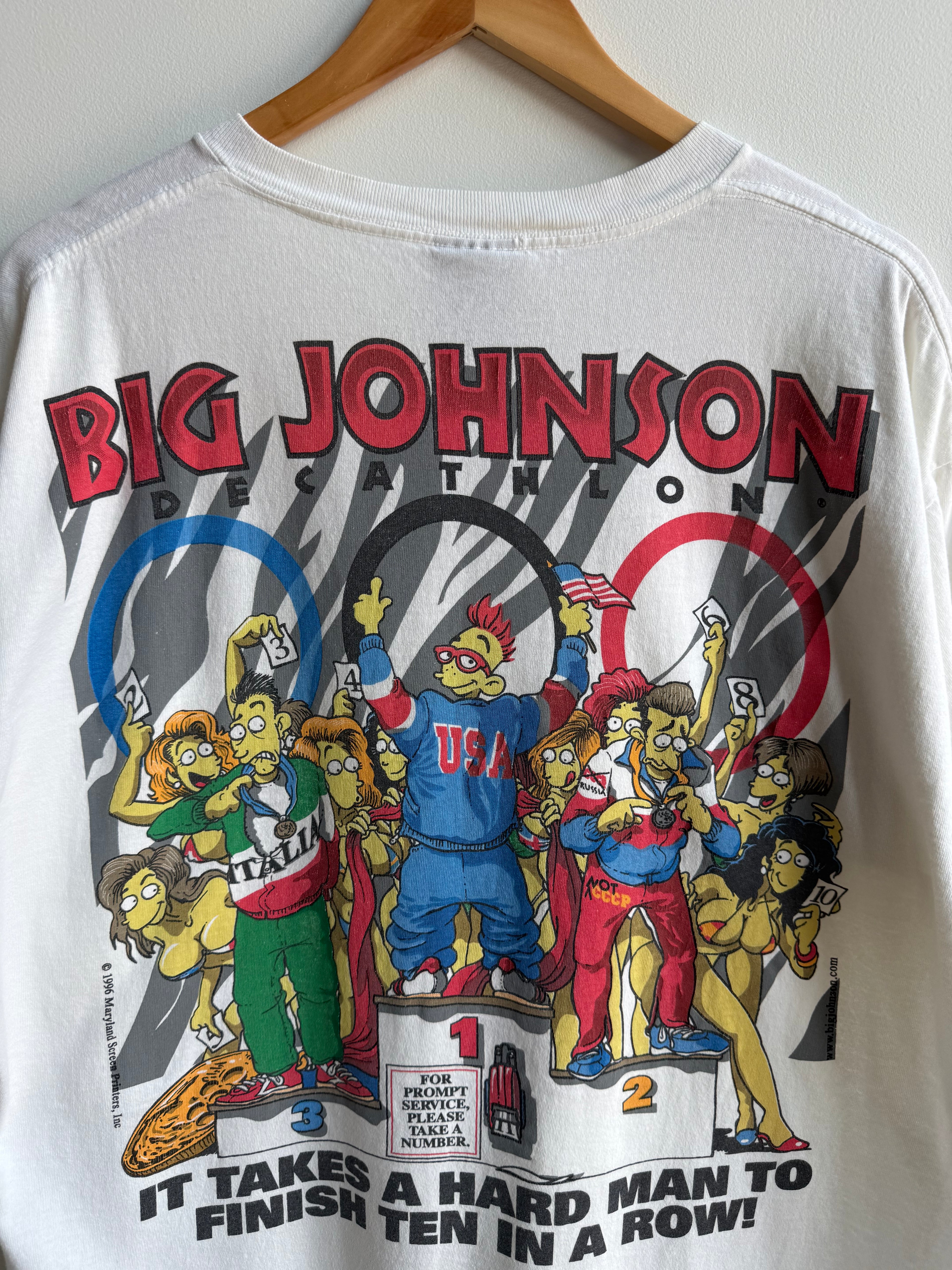 (XL) Big Johnson Olympics Tee