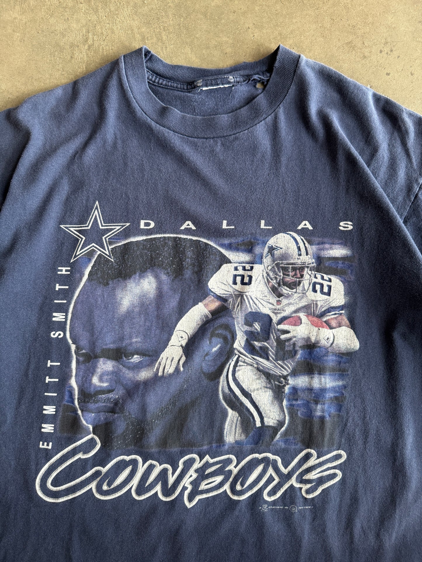 (L) Dallas Cowboys Emmitt Smith Tee