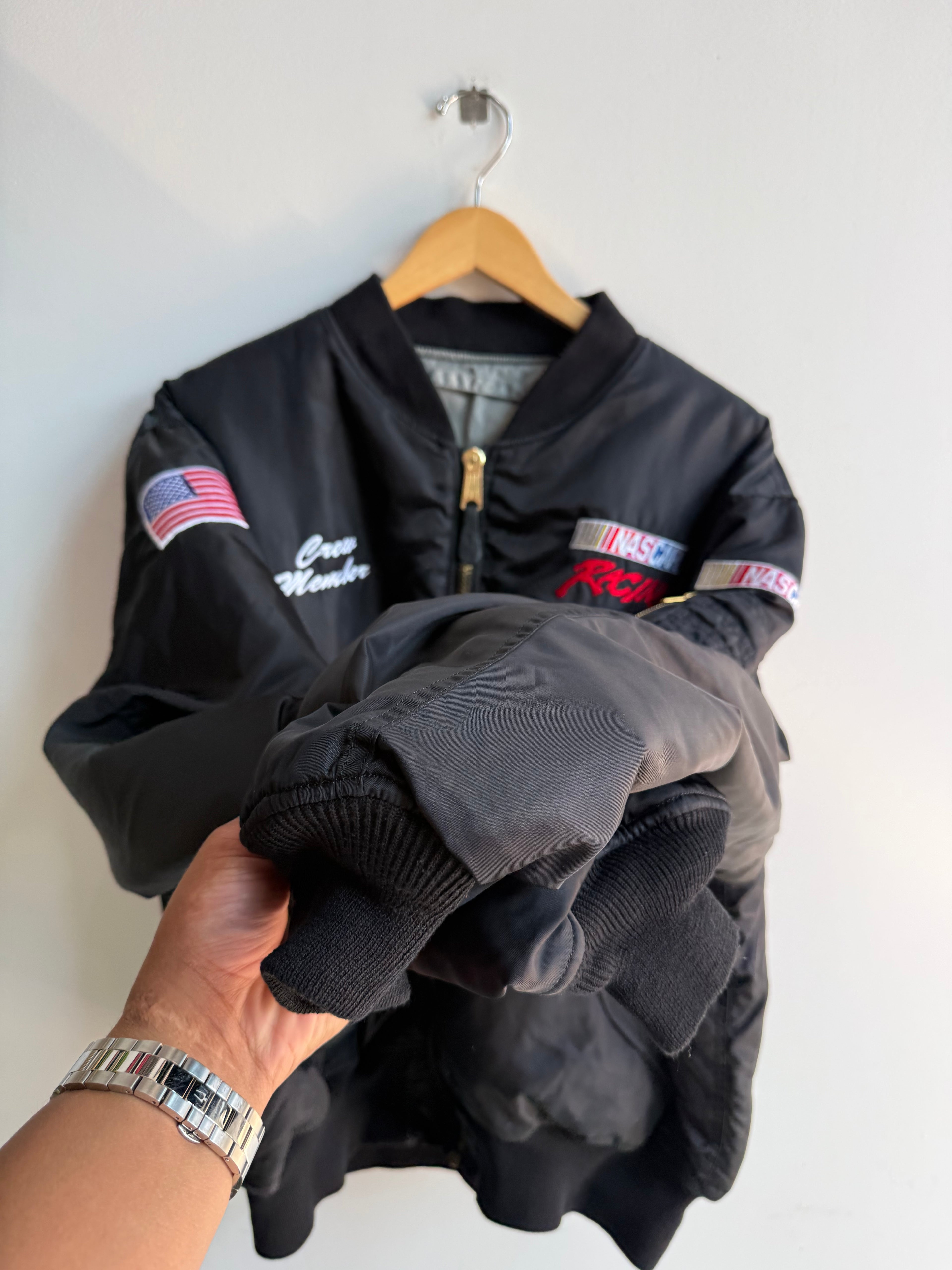 (L) NASCAR Crew Jacket