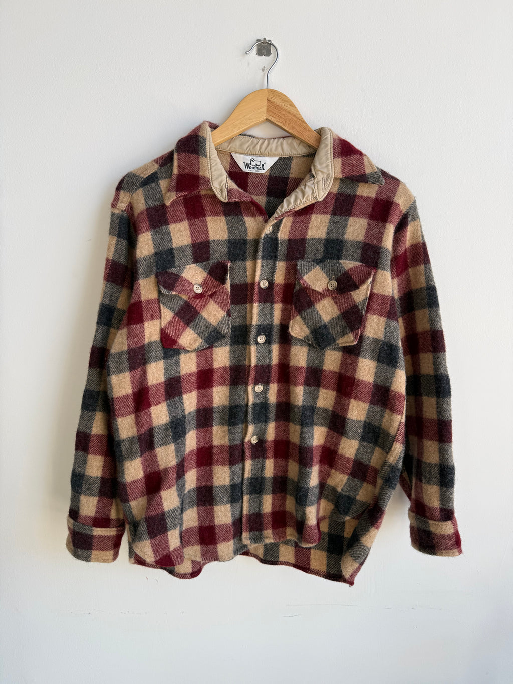 (M) Woolrich Wool Flannel Shirt