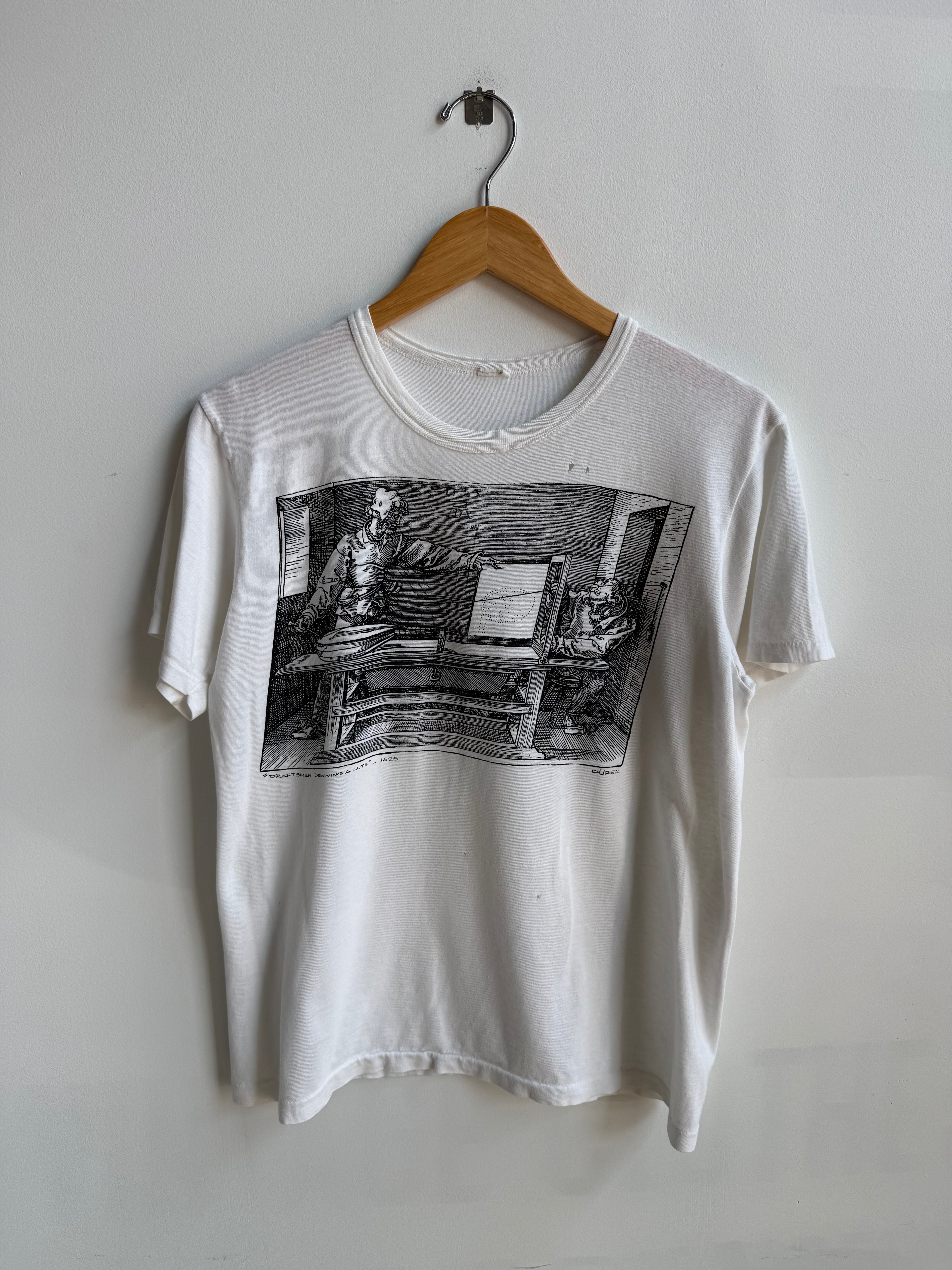 (M) Draftsman Drowing a Lute Tee