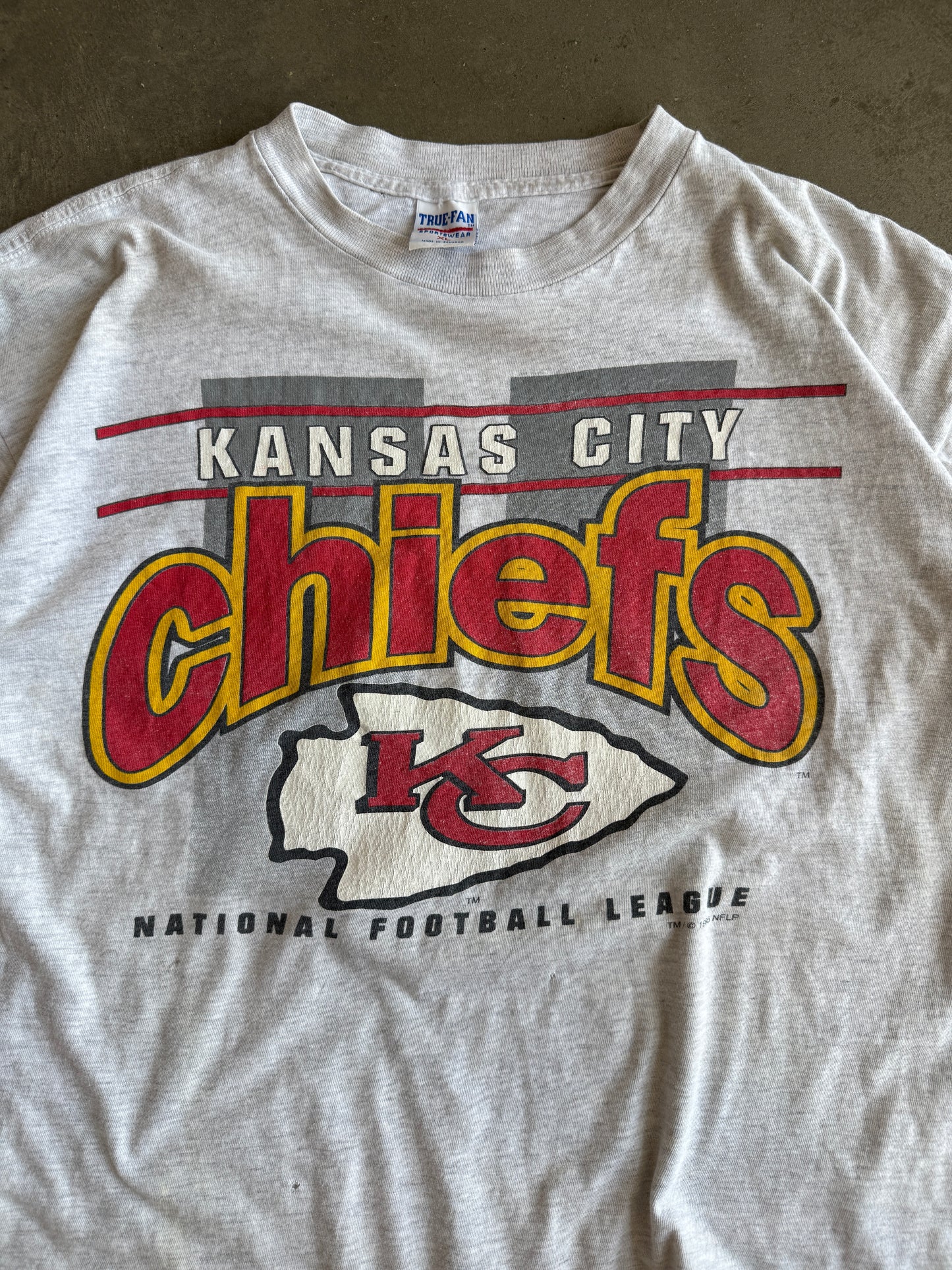 (XL) Tru Fan Kansas City Chiefs Tee