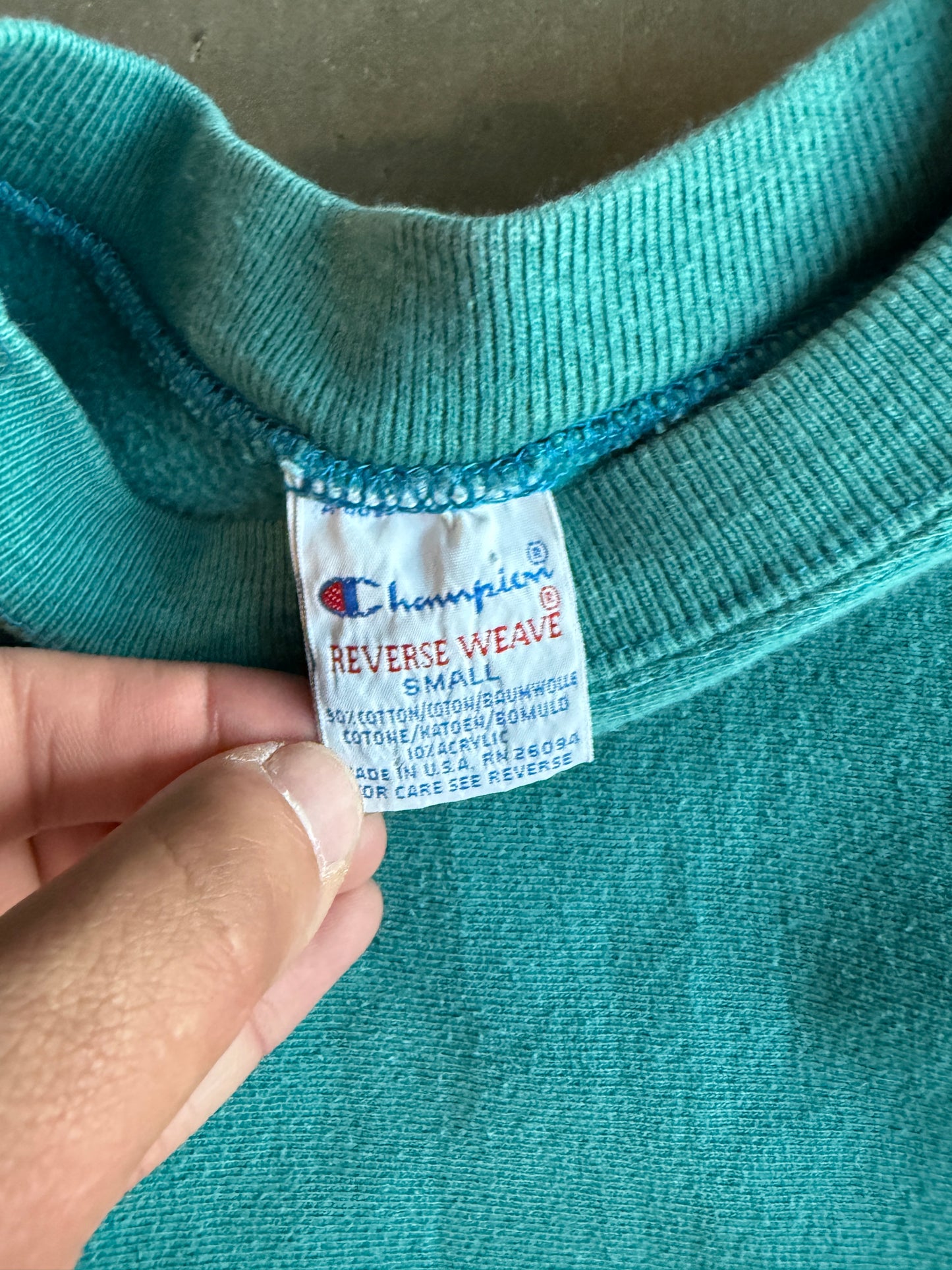 (S) Champion Reverse Weave Crew