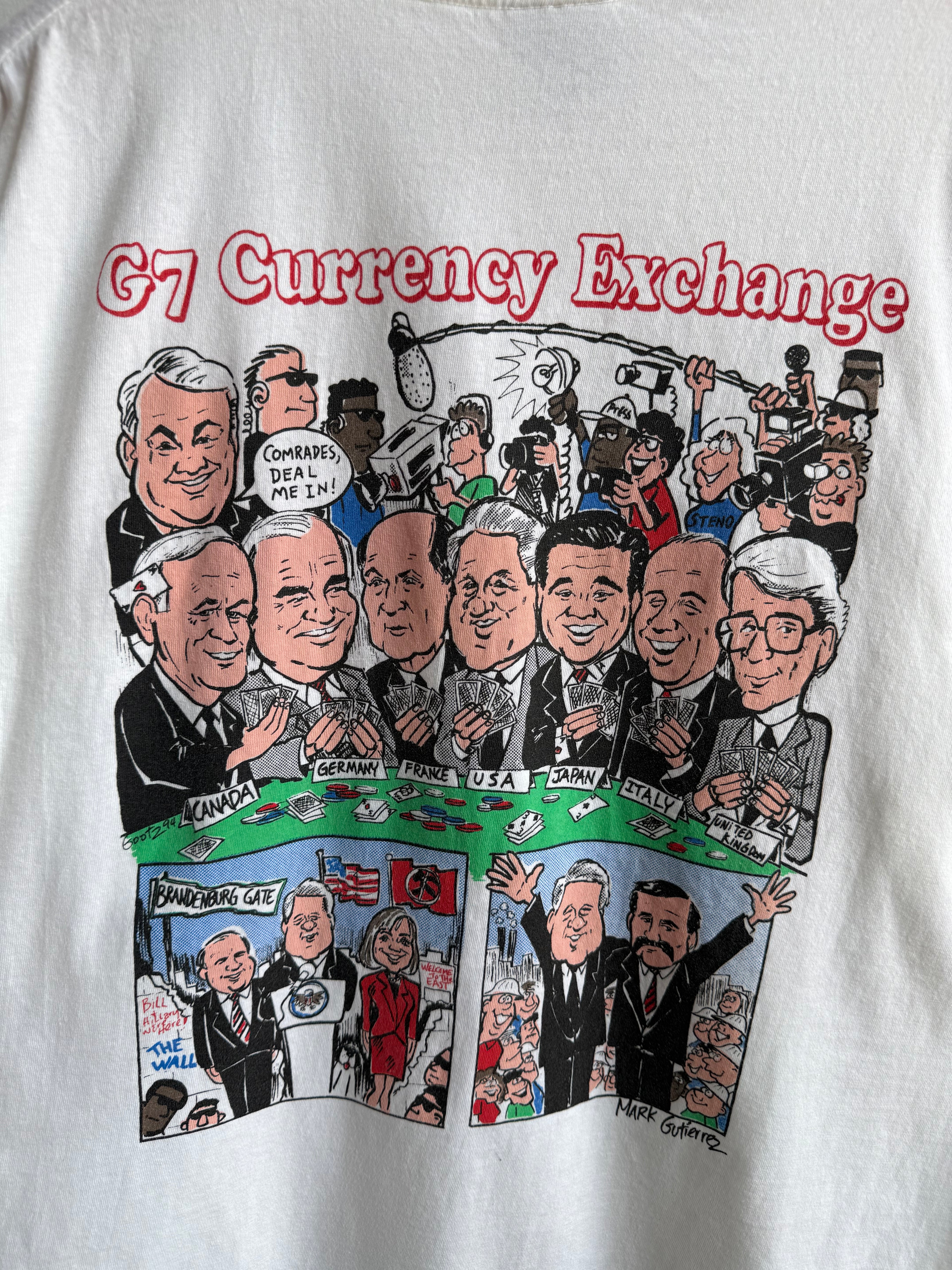 (XL) Bill Clinton Currency Exchange Tee