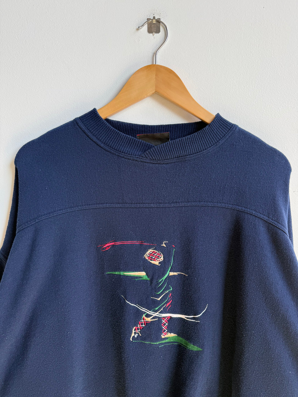 (XL) Embroidered Golf Crew