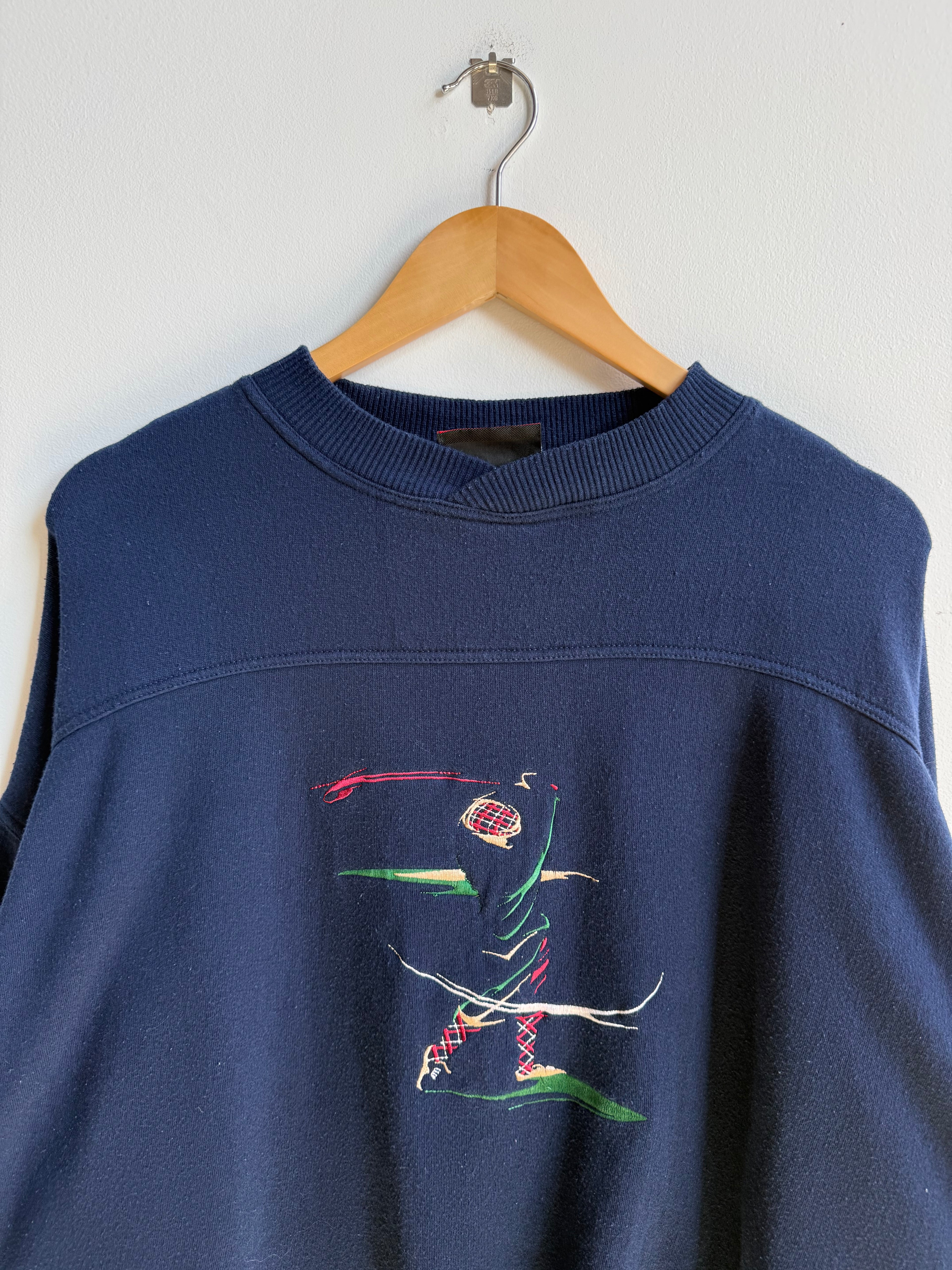 (XL) Embroidered Golf Crew
