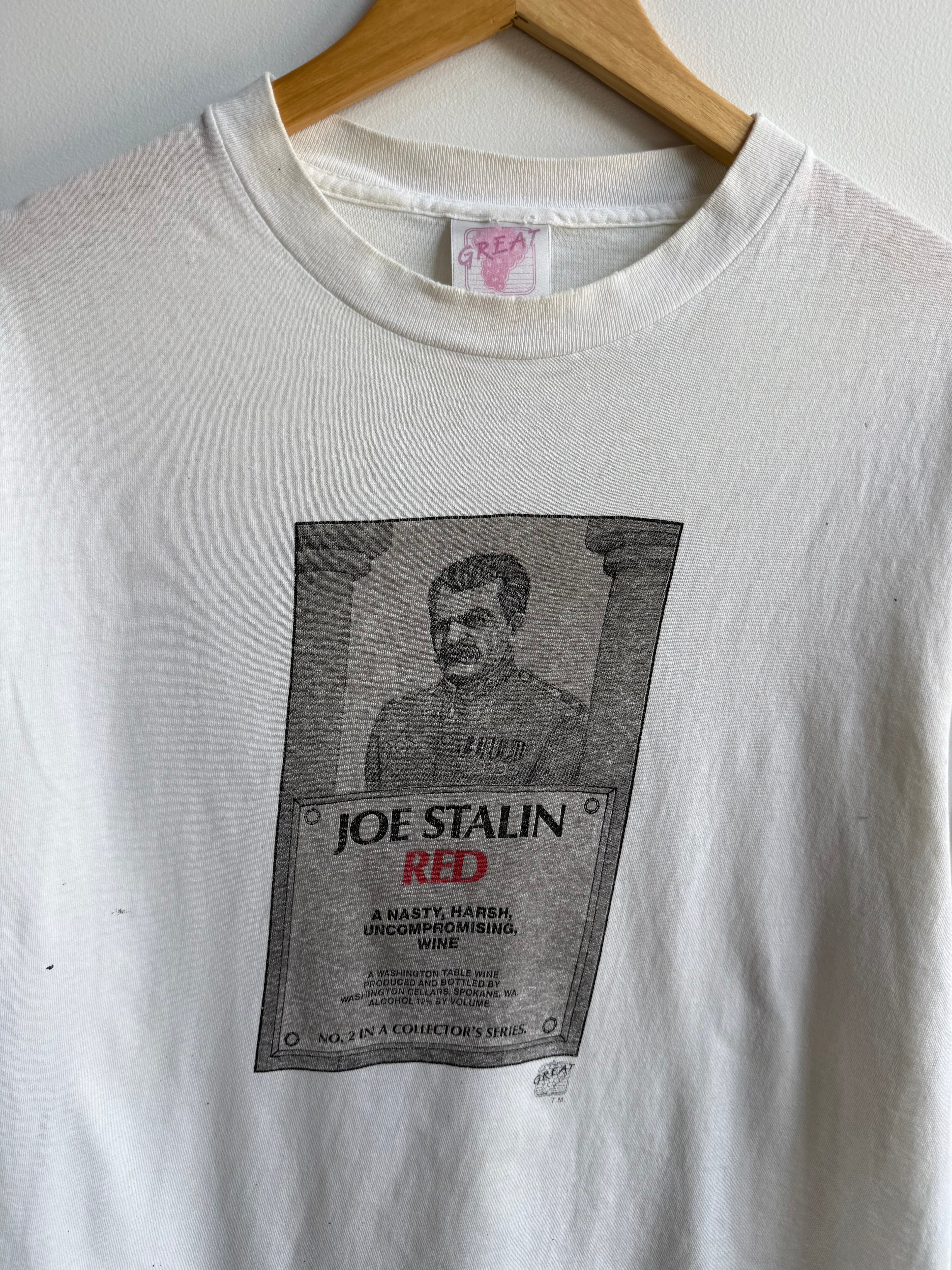 (L) Joe Stalin Red Wine Tee