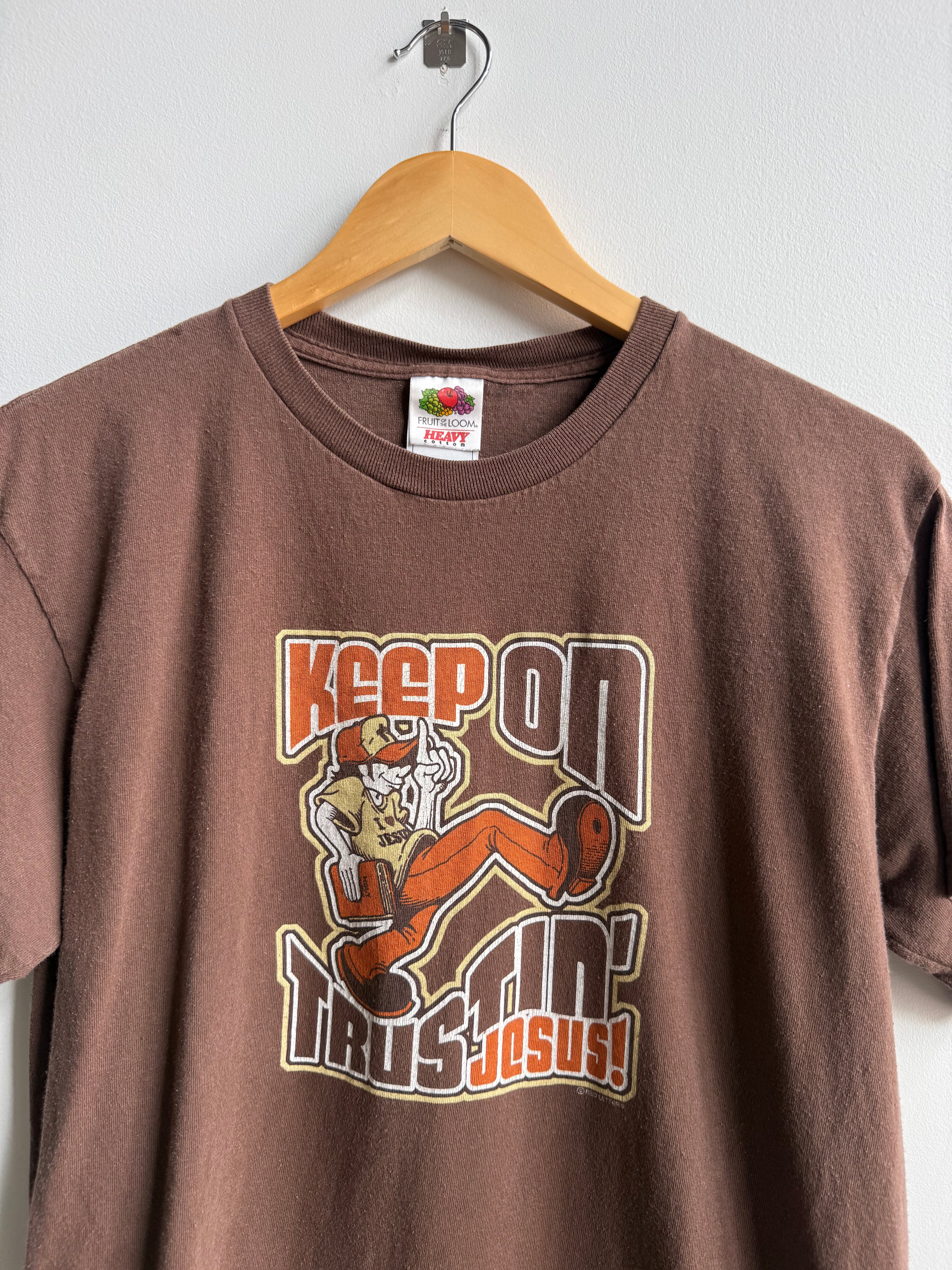 (M) Keep On Trusting Jesus Tee