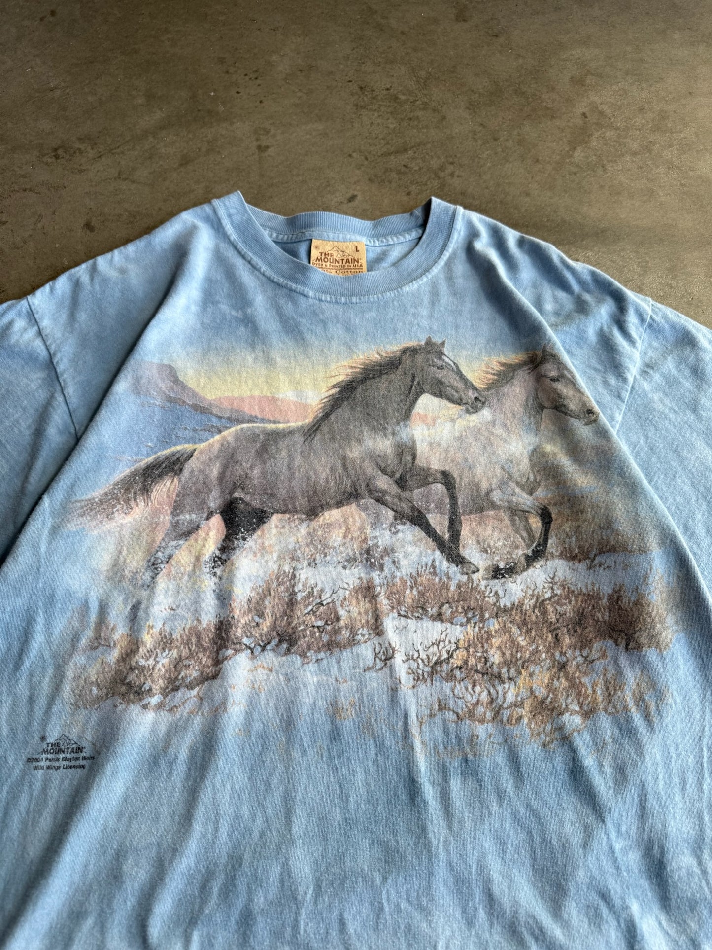 (XL) Horses Mountain Tee