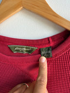 (L) Eddie Bauer Waffle Thermal Shirt