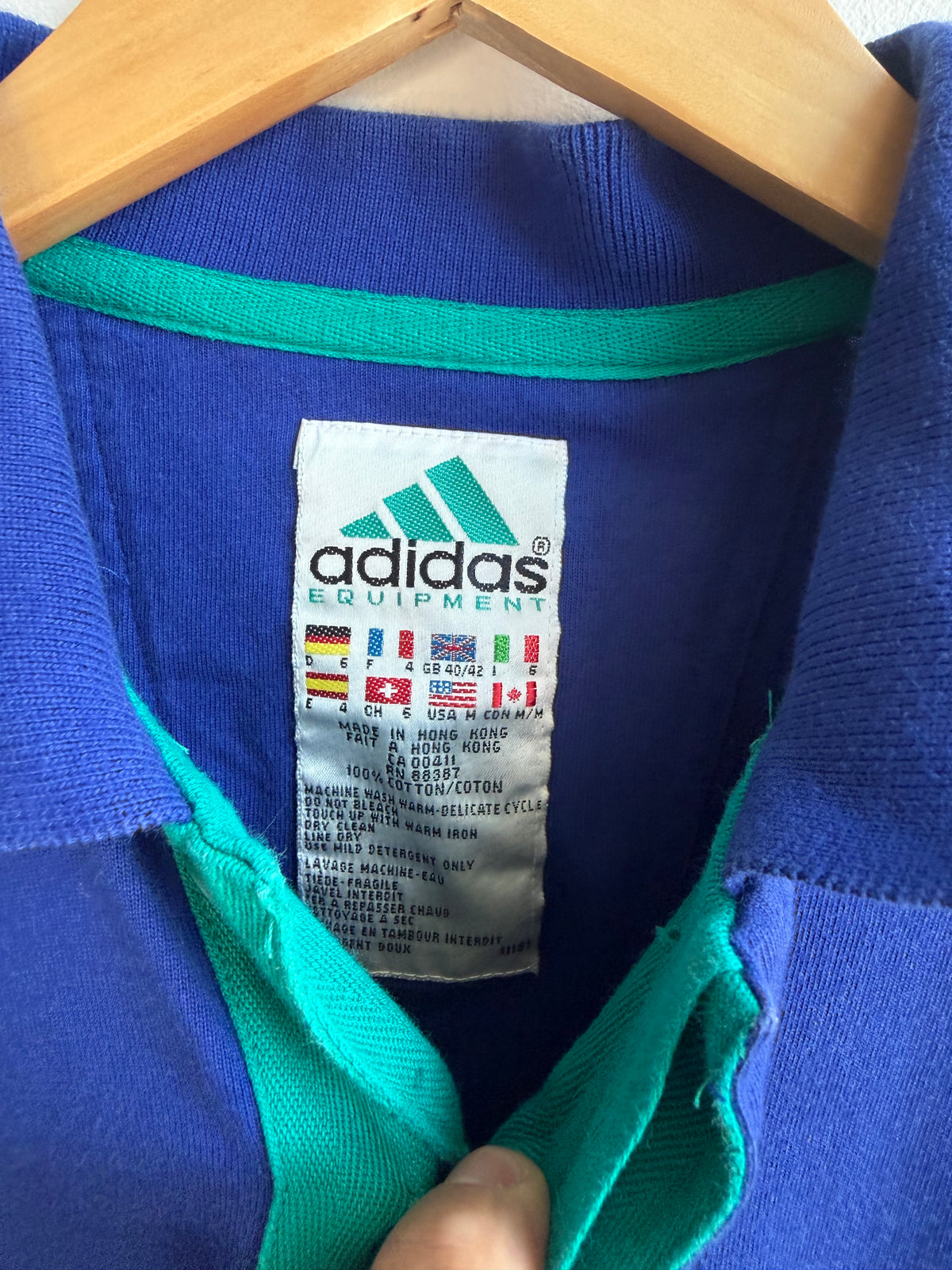 (M) Adidas Polo