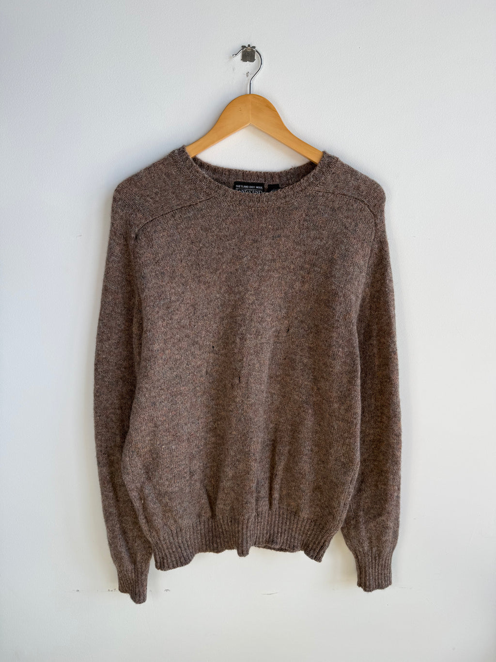 (L) Lands End Wool Sweater
