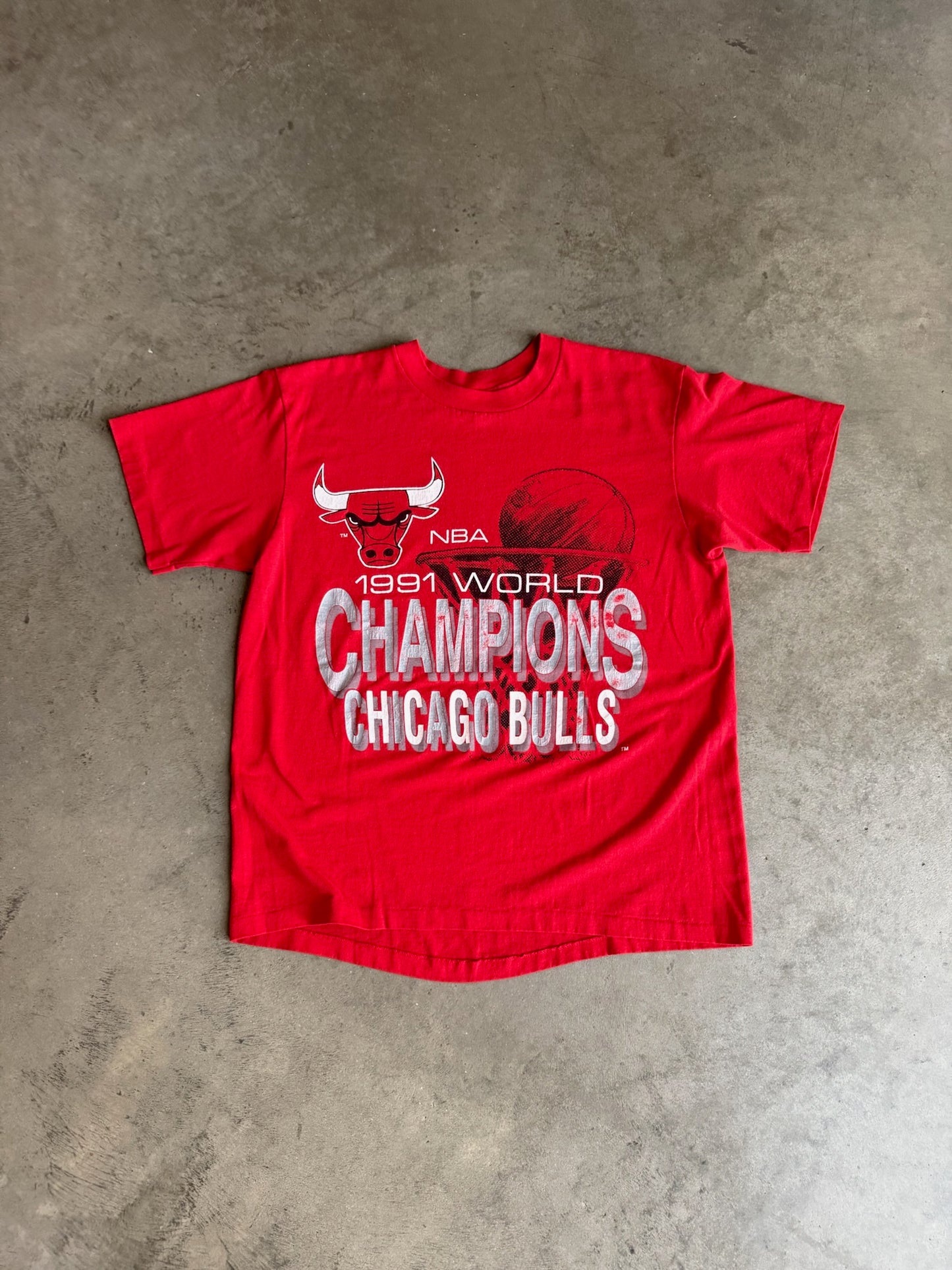 (L) Chicago Bulls 1991 Champs Tee