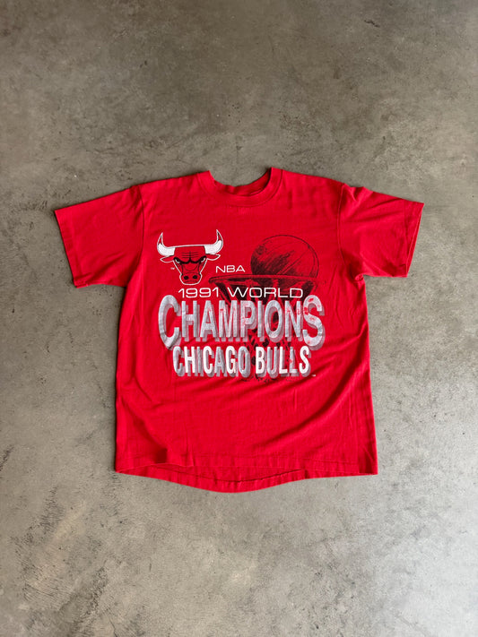 (L) Chicago Bulls 1991 Champs Tee