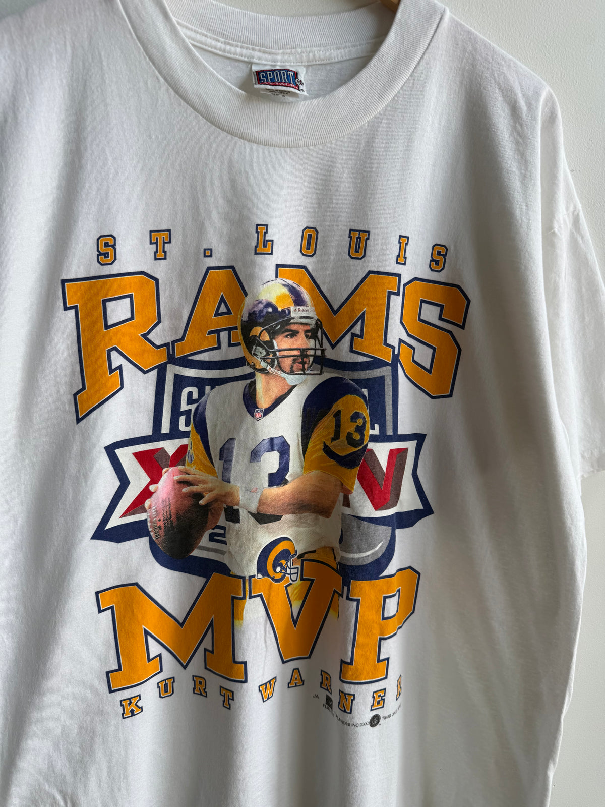 (XL) Kurt Warner St Louis Rams Tee