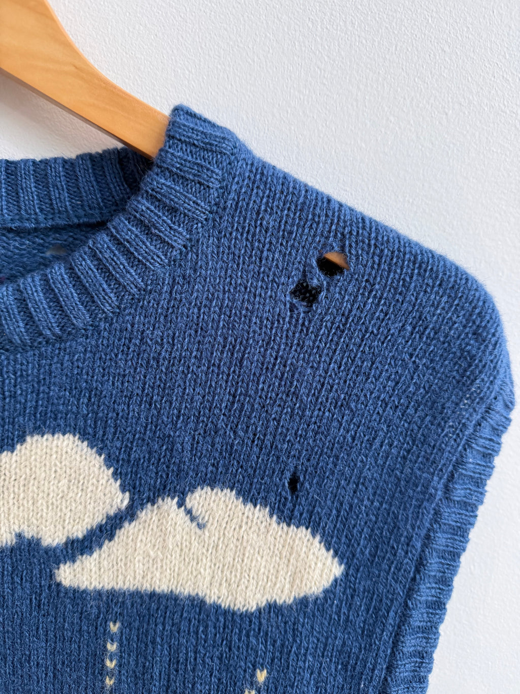 (M) Woolrich Horse Prairie Scene Sweater Vest