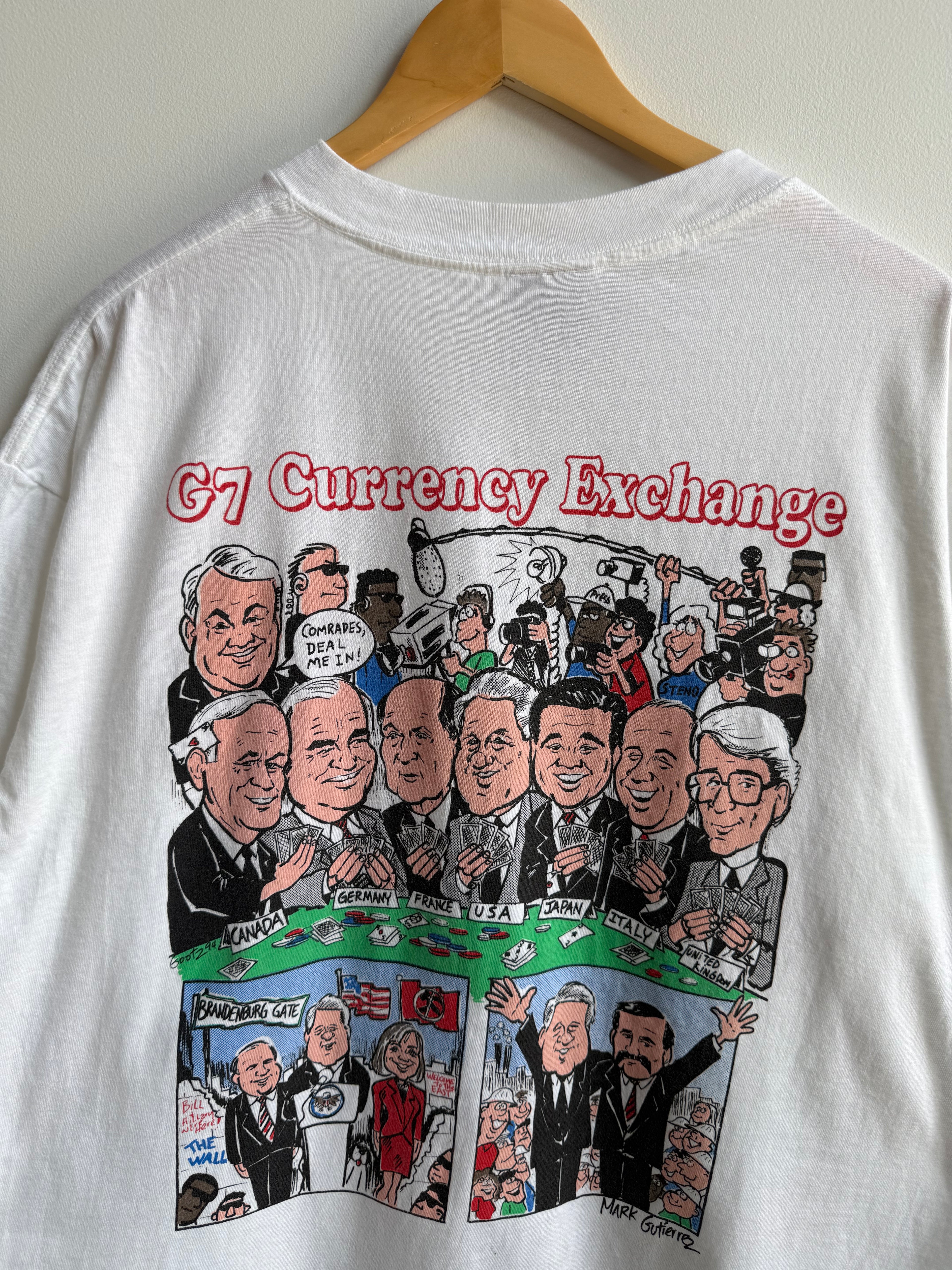 (XL) Bill Clinton Currency Exchange Tee