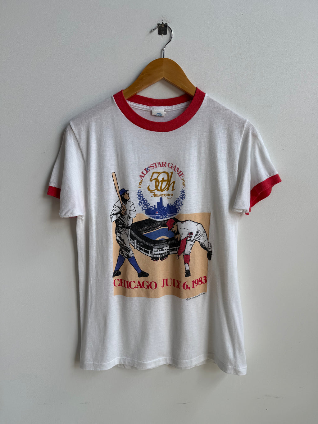 (M) 1983 All Star Game Chicago Tee