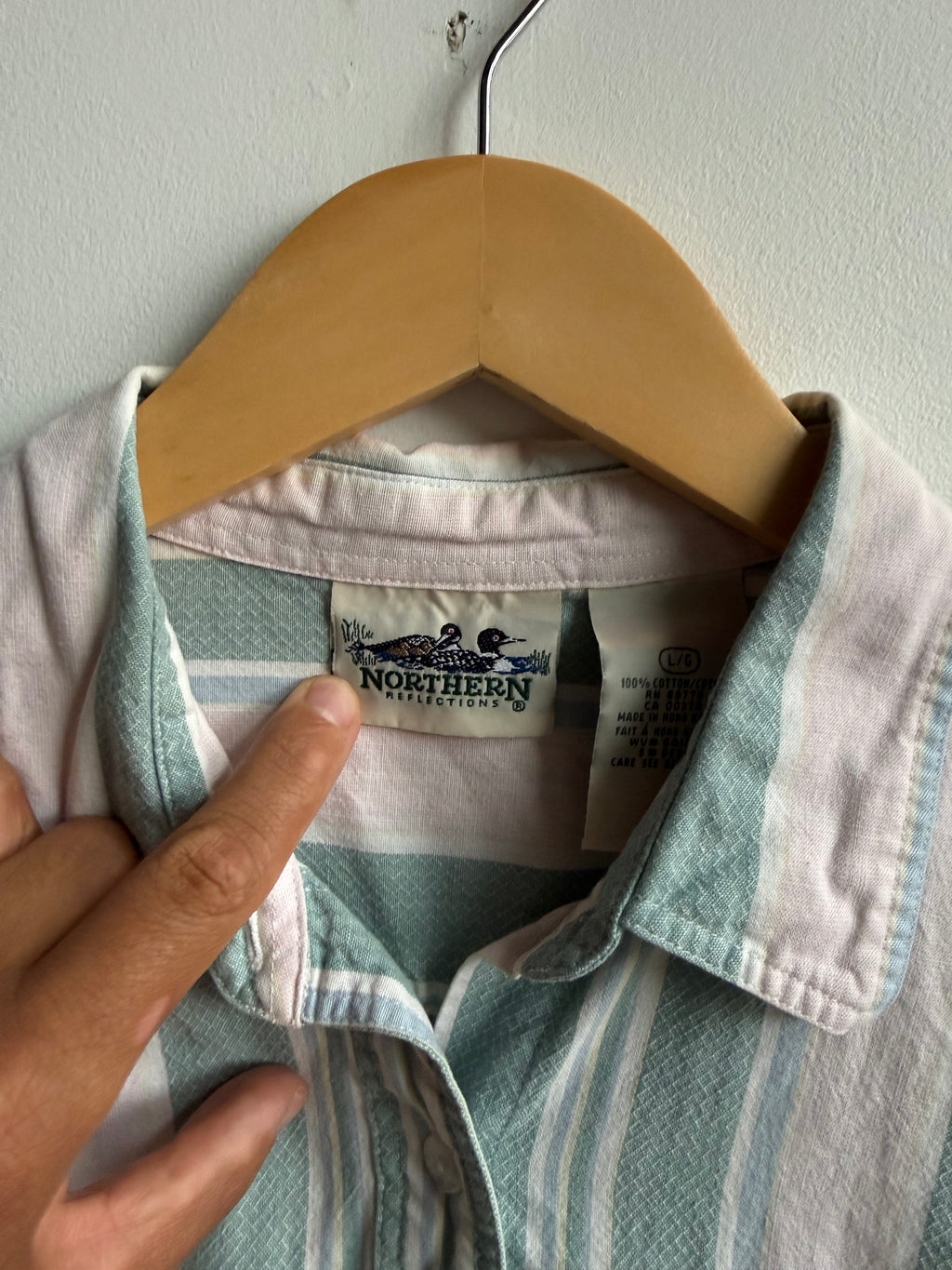 (L) Northern Reflections Button Up