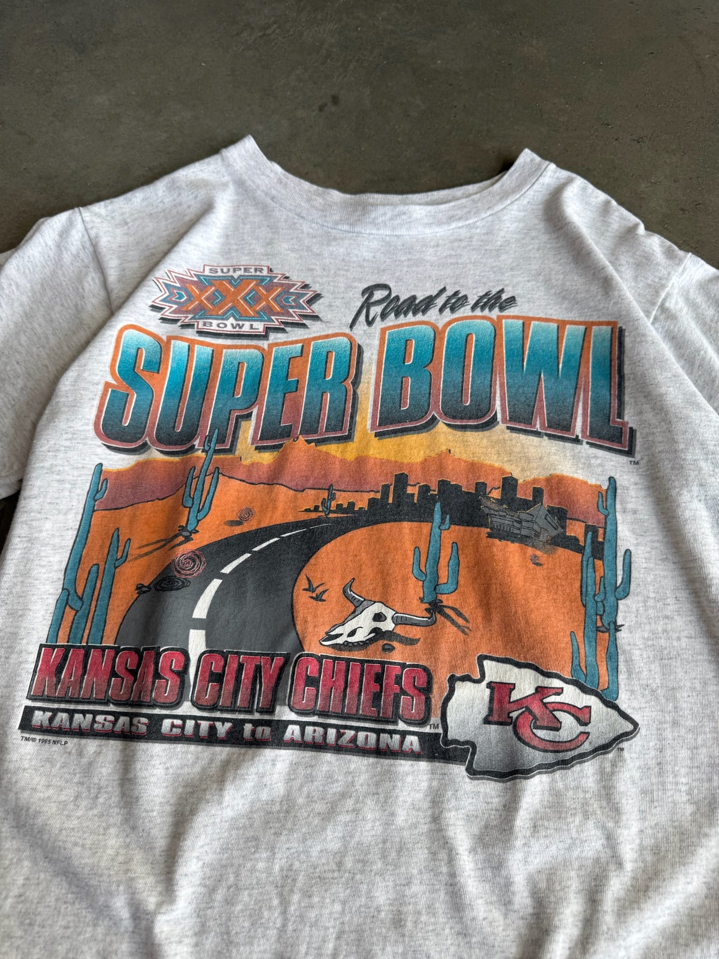 (M) Kansas City Chiefs Super Bowl Tee