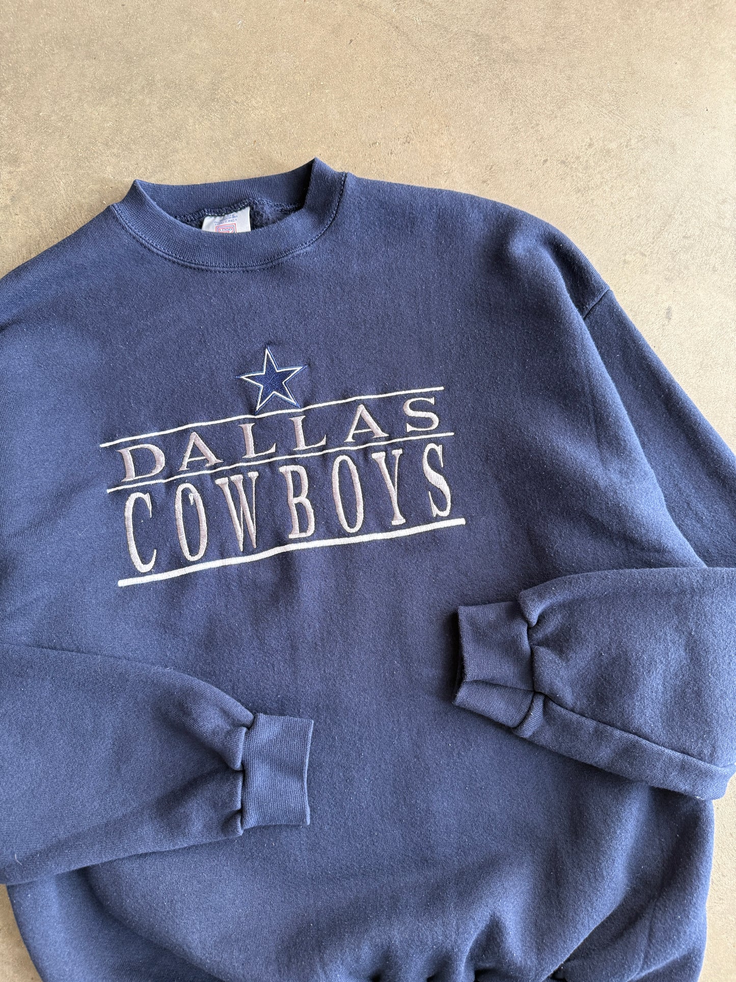 (XL) Dallas Cowboys Logo 7 Crew