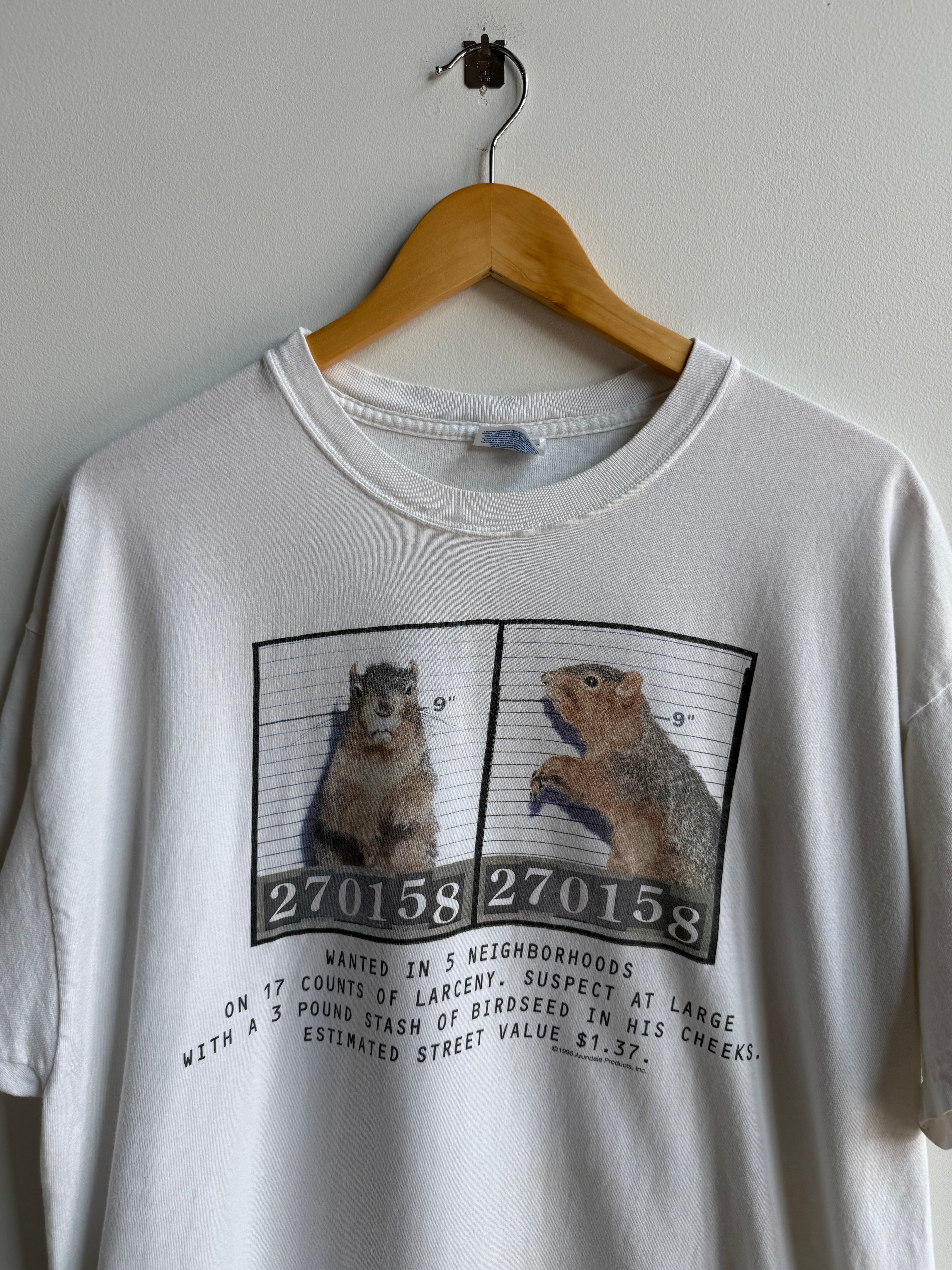 (XL) Wanted Squirrel Tee