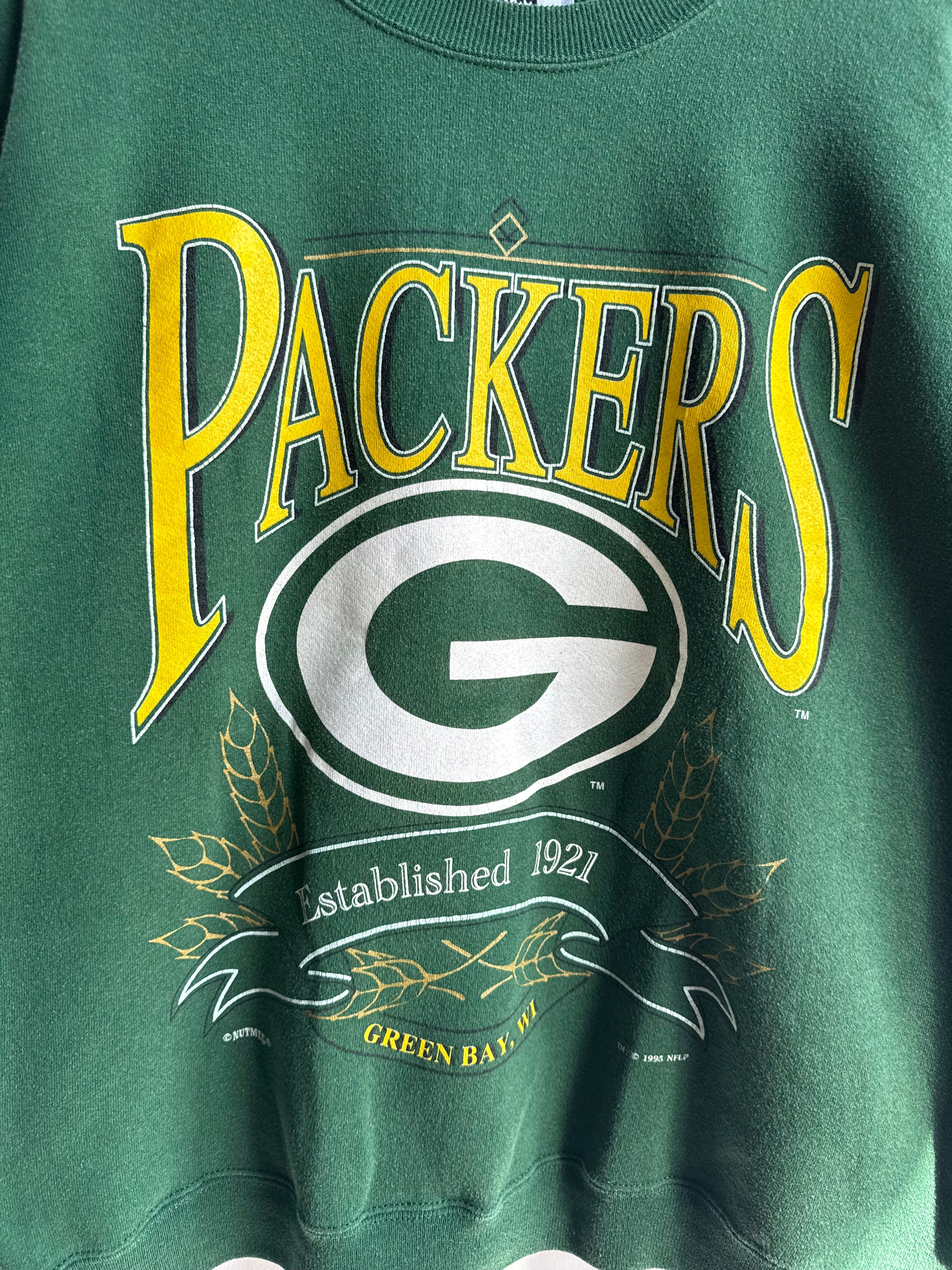 (XL) Green Bay Packers Lee Crew