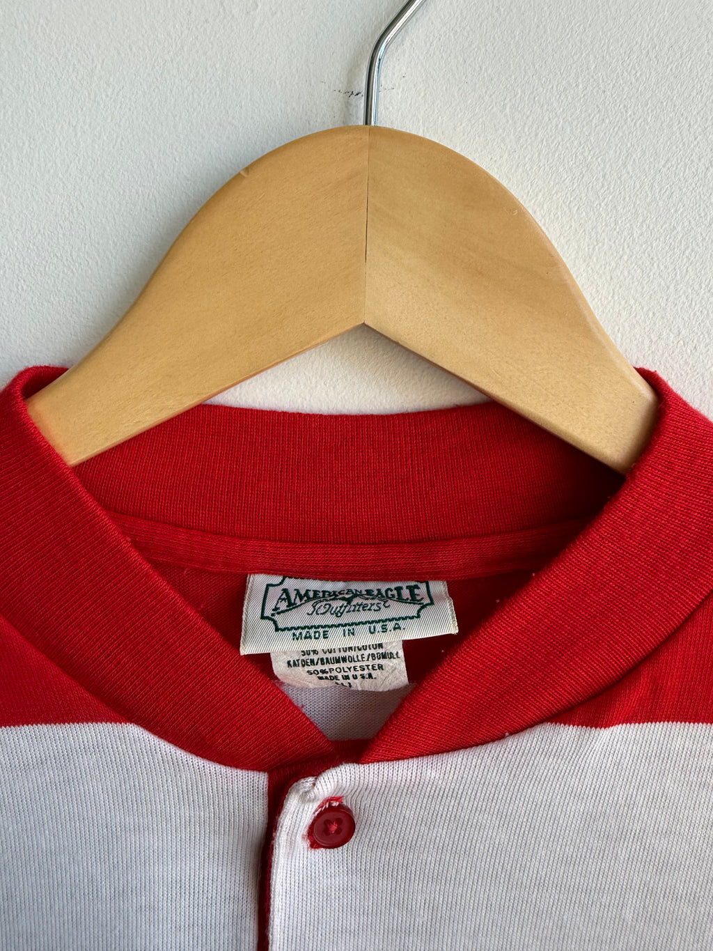 (L) American Eagle Striped Tee