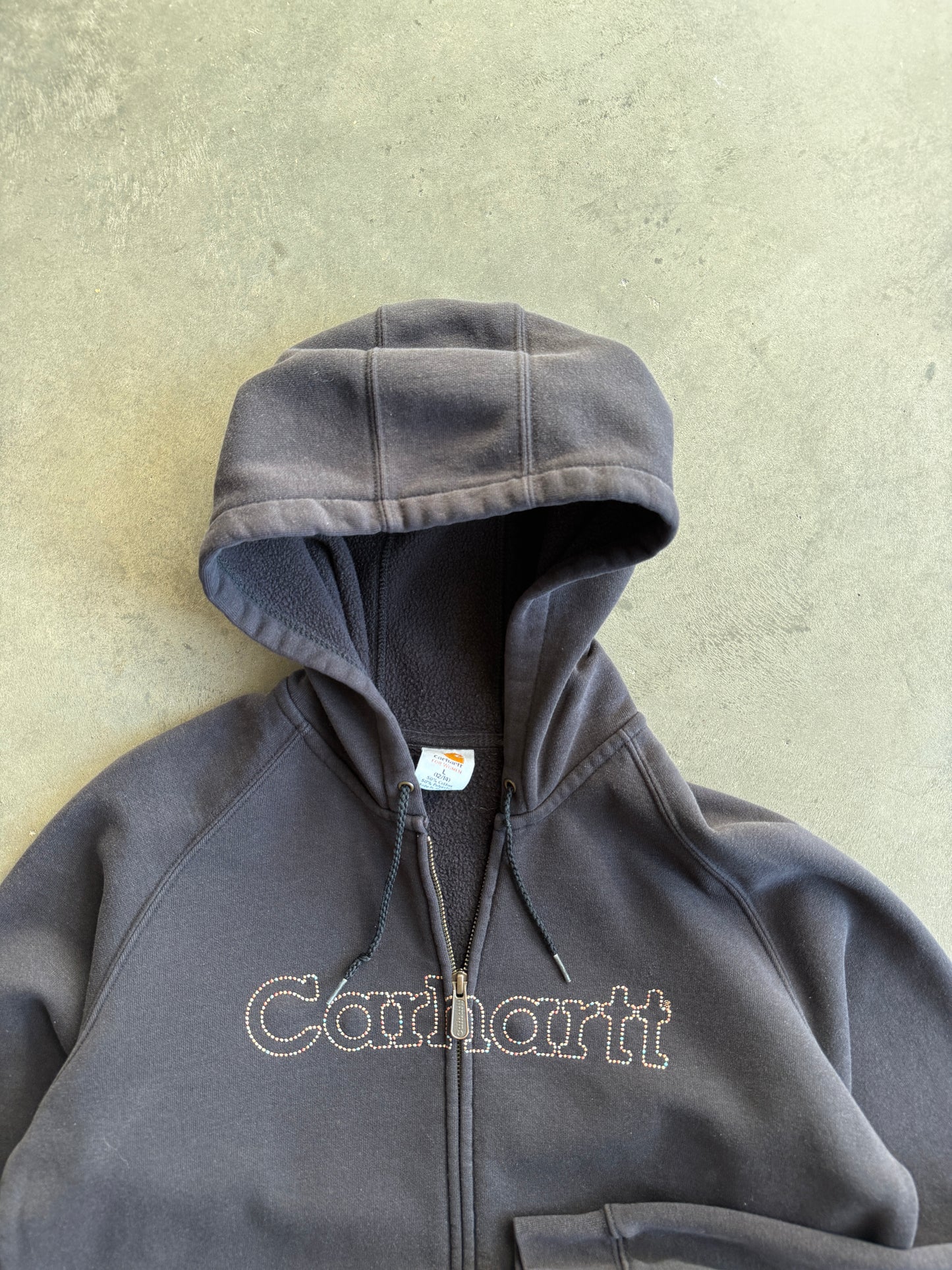 (L) Ladies Carhartt Zip Up Hoodie