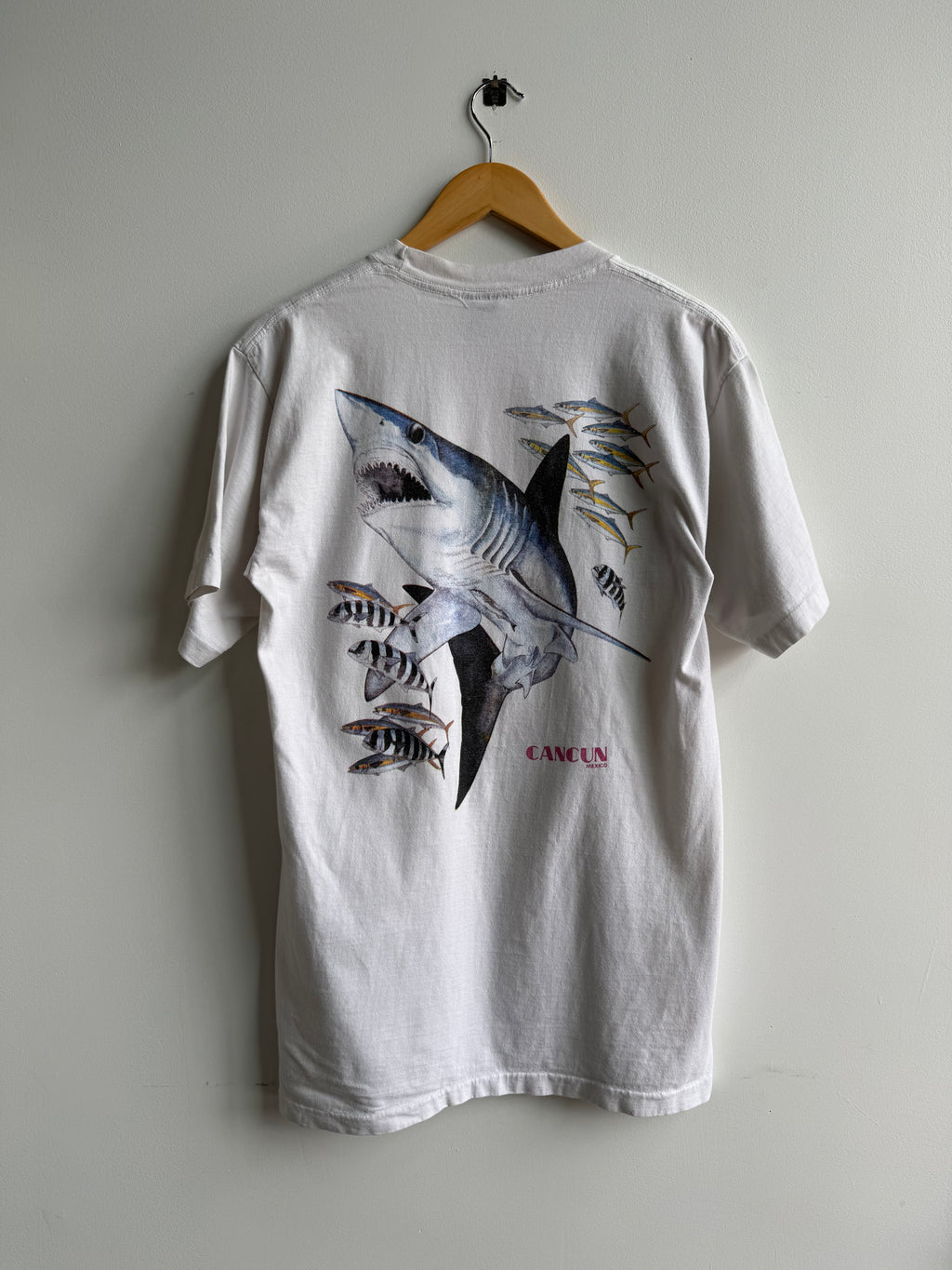 (L) Cancun Shark Tee