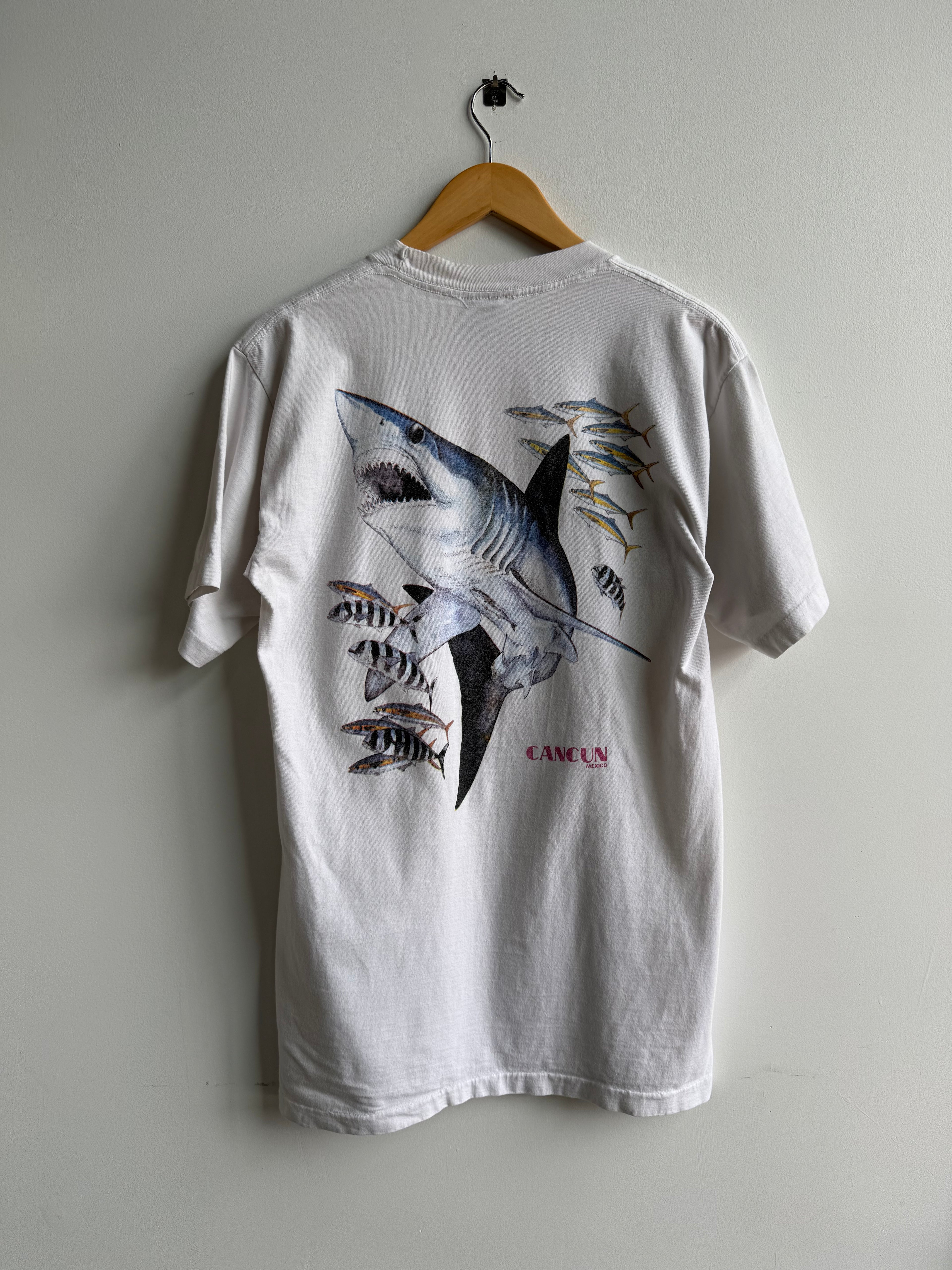 (L) Cancun Shark Tee