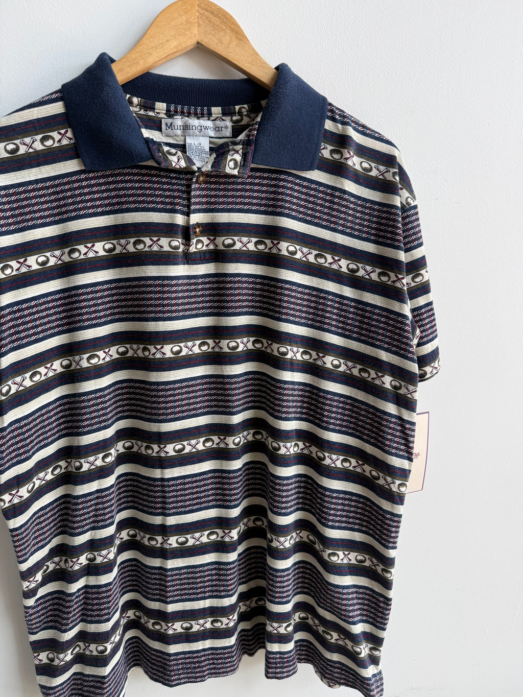 (L) Munsingwear Polo