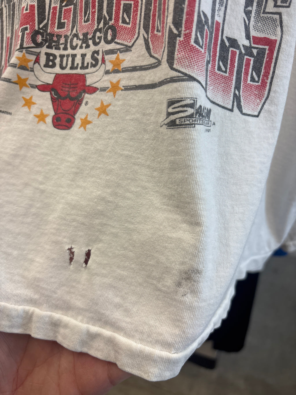 (L) 1991 Chicago Bulls Champs Tee